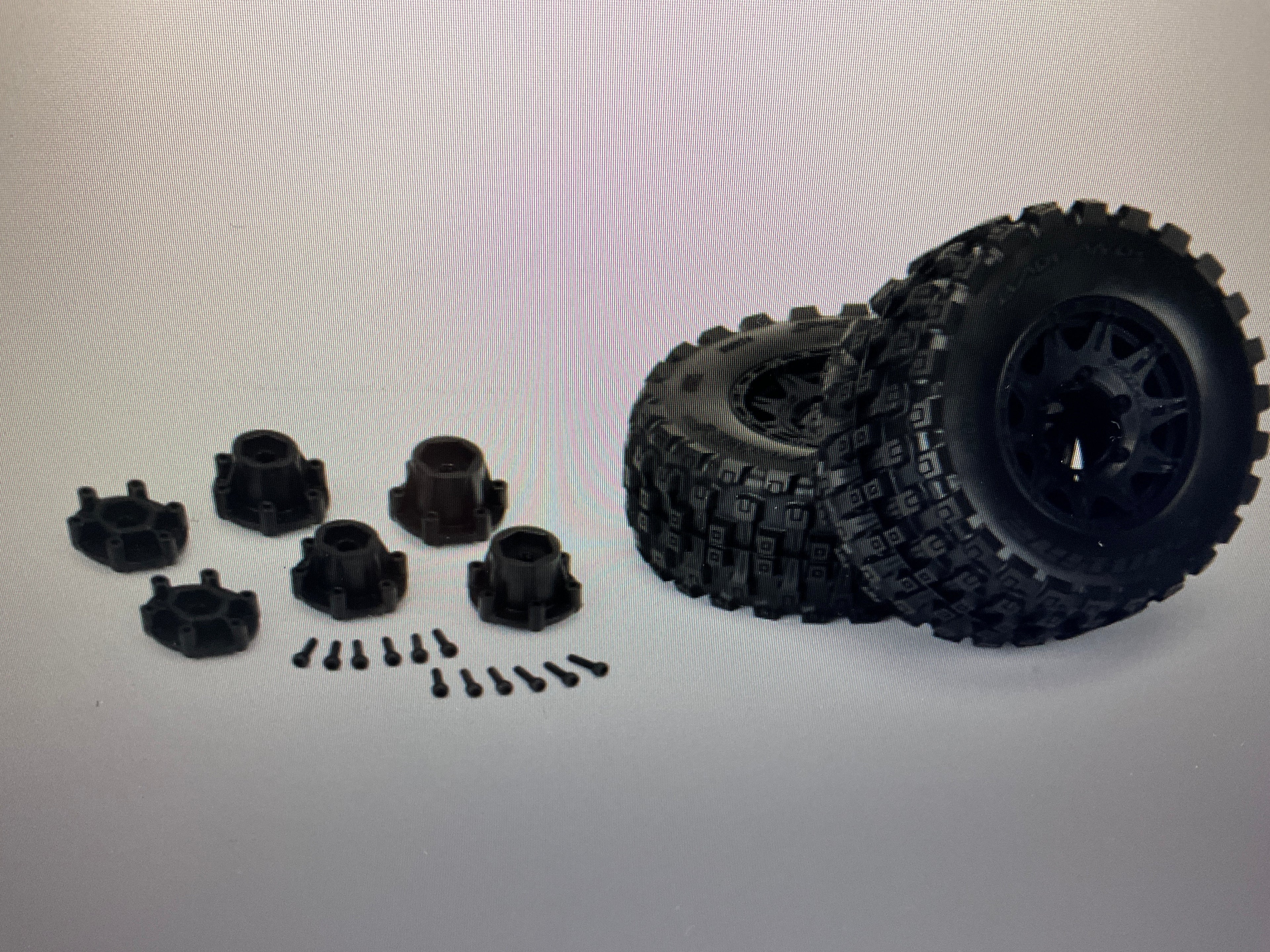 PROLINE 1/10 Badlands MX28 BELTED F/R 2.8" MT Tires MTD 12mm/14mm Raid (2)