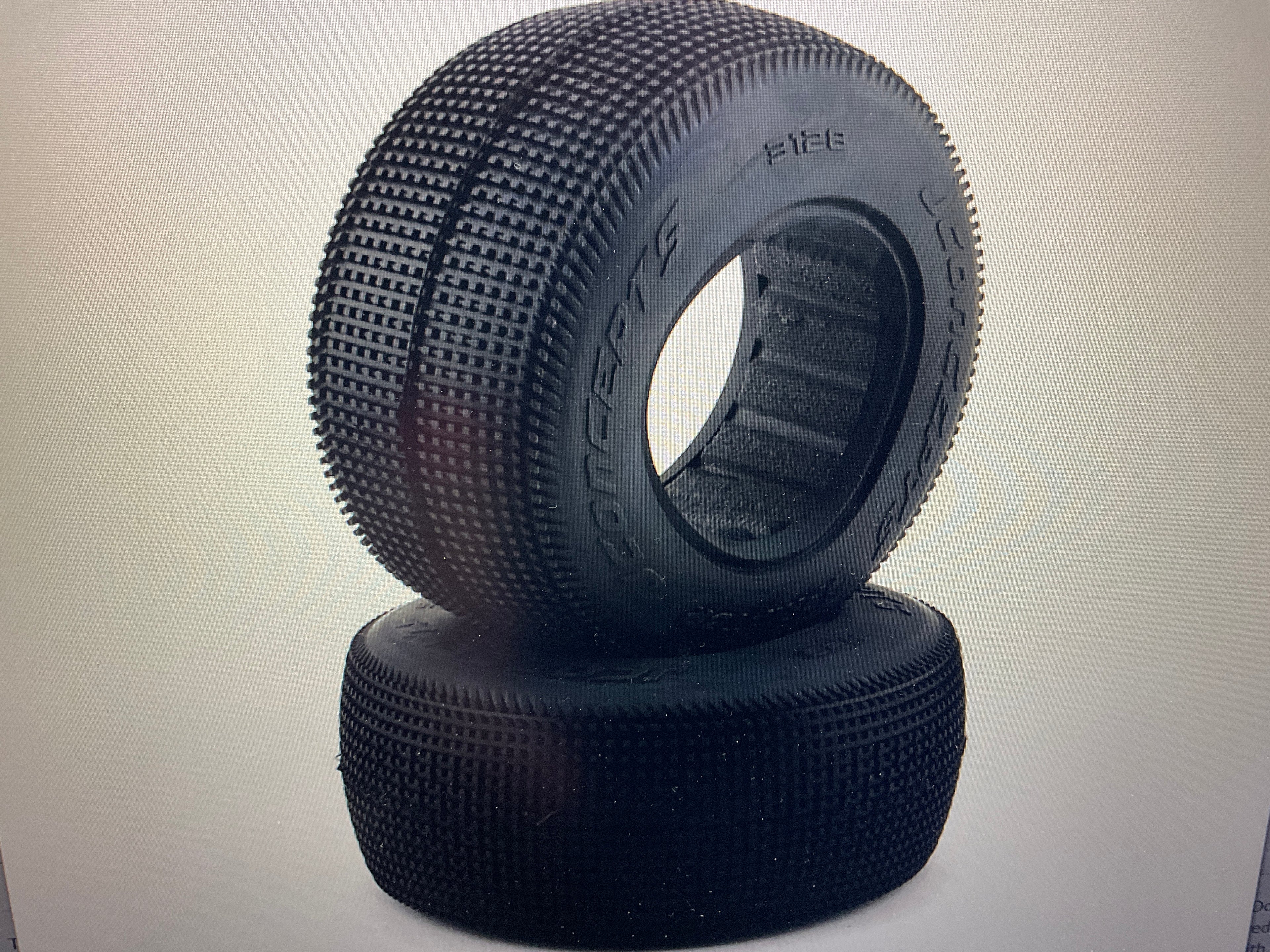 JConcepts Sprinter Short Course Dirt Oval Tires (2) (Green)