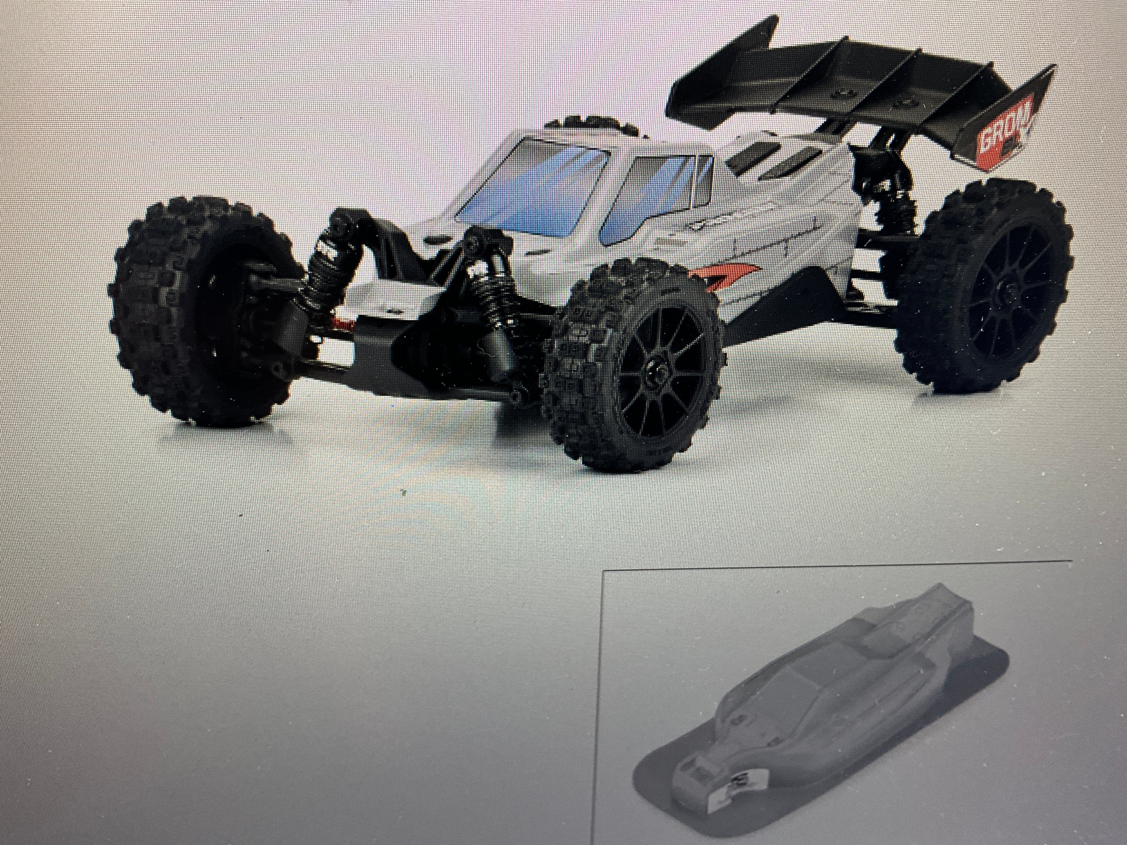 PROLINE 1/14 Axis Tough-Color Gray Body: Typhon GROM