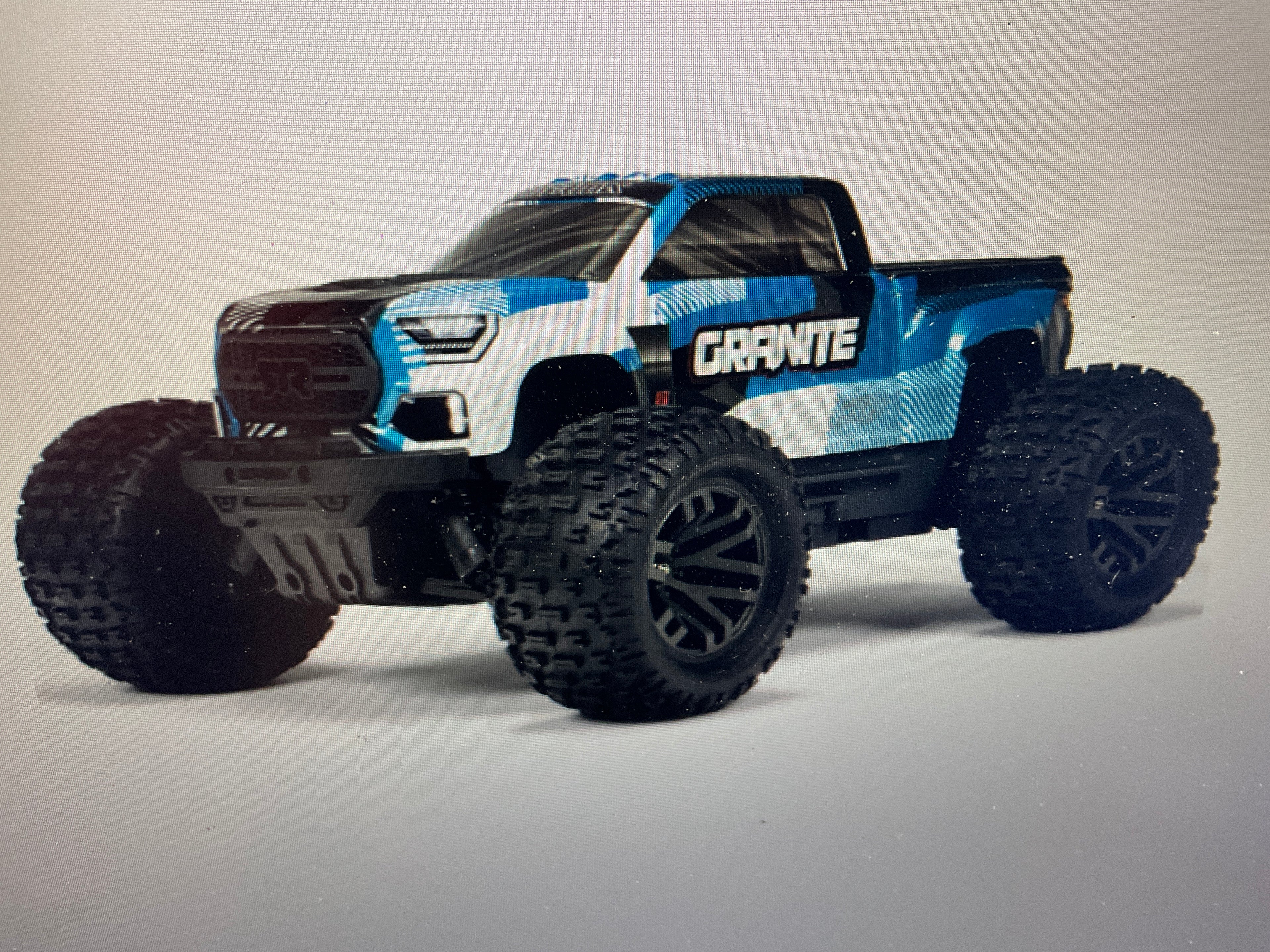 1/10 GRANITE 223S DSC 4X4 RTR Brushless Monster Truck,Blue