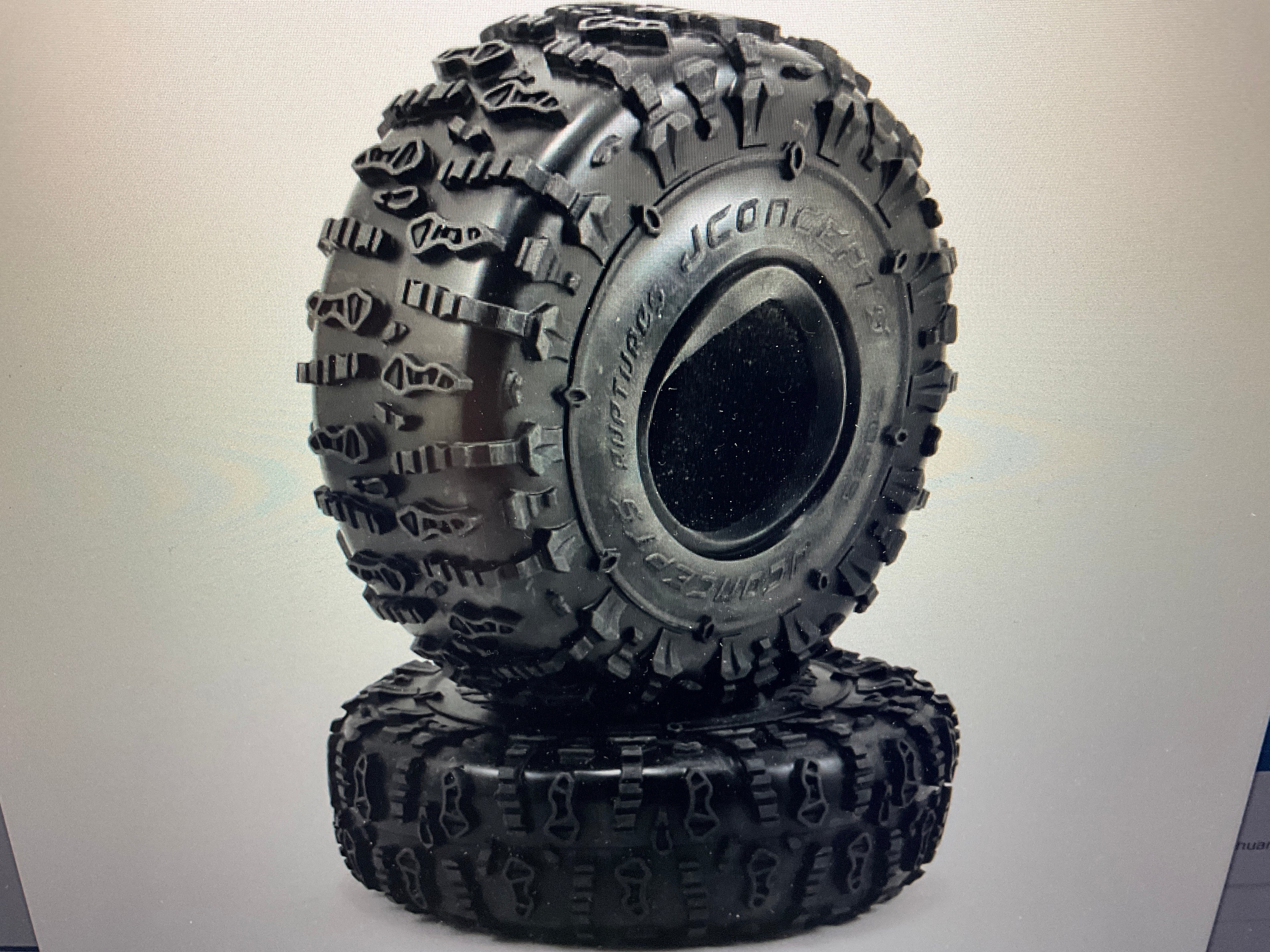 JConcepts Ruptures 1.9" Rock Crawler Tires (2) (Green)