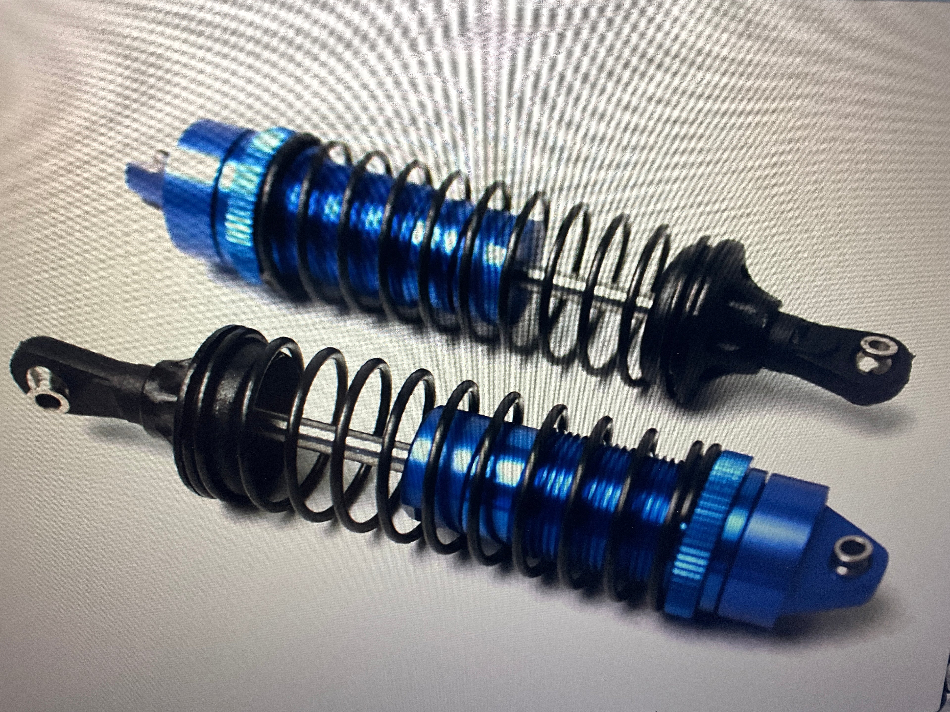 Slash 2/4WD Aluminum Rear Shock (pr) - Blue