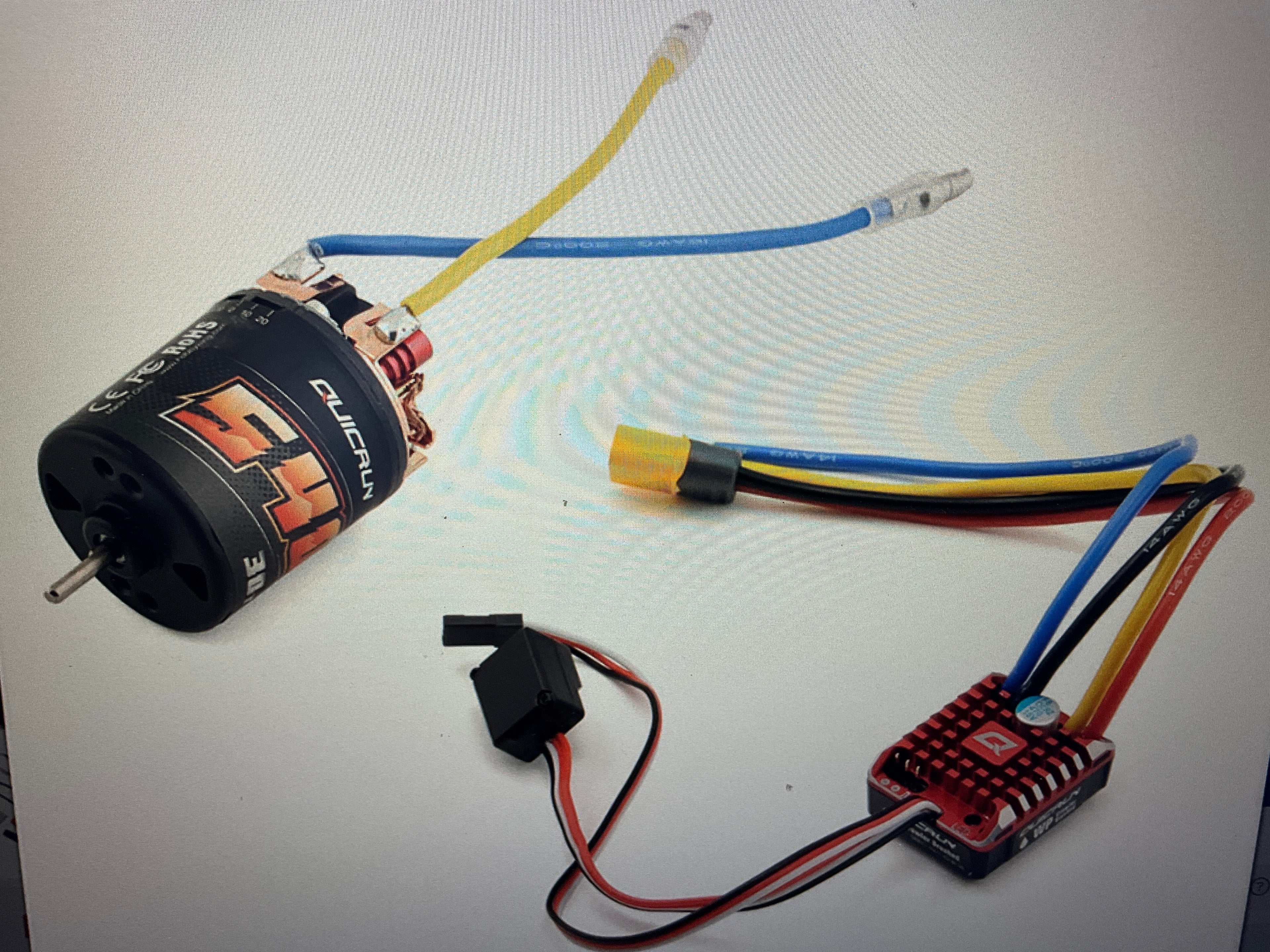 Hobbywing QuicRun Waterproof 1080 G2 ESC/Motor Rock Crawling 540 Combo (30T)