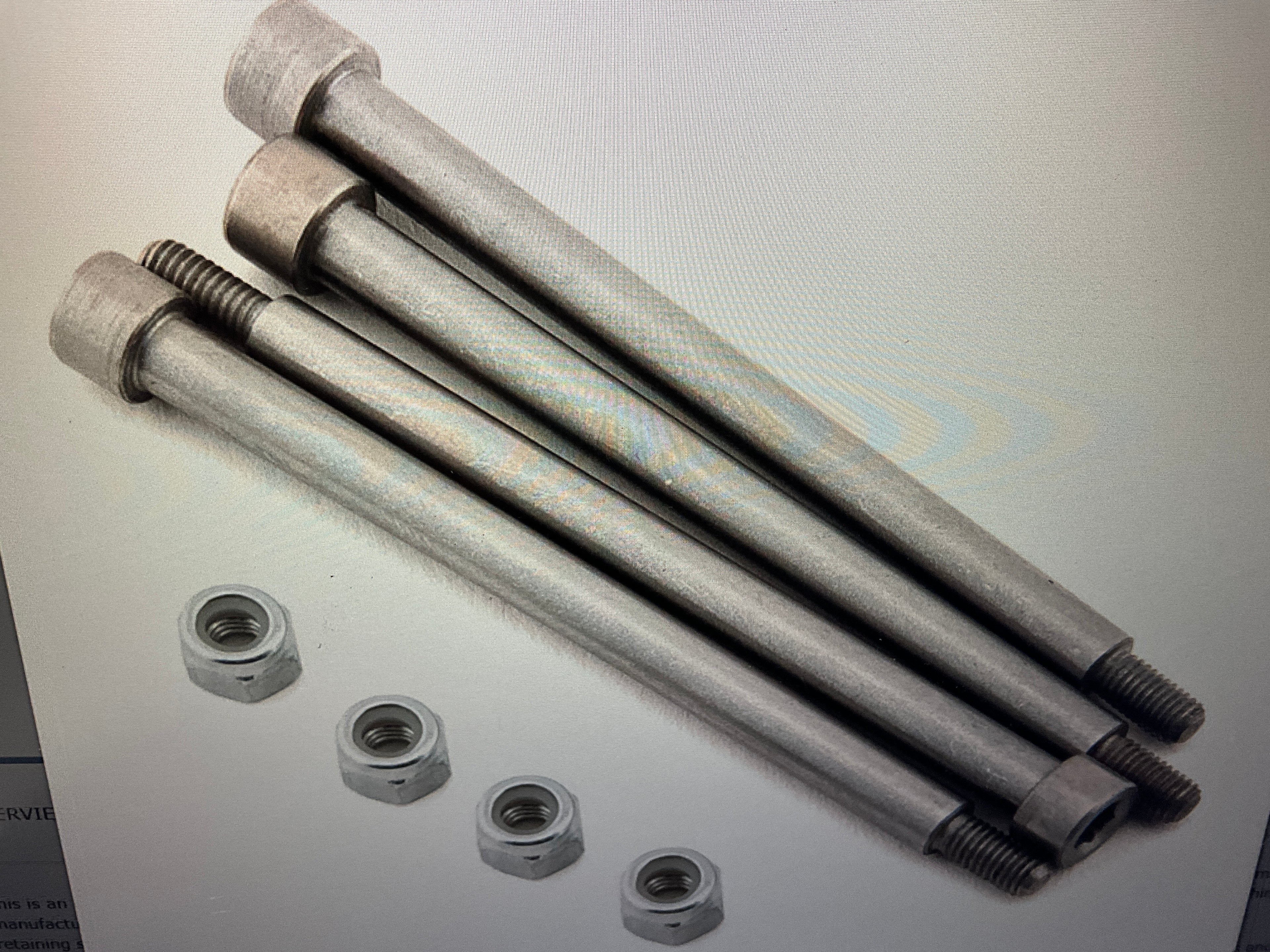 RPM Traxxas X-Maxx Threaded Hinge Pin Set