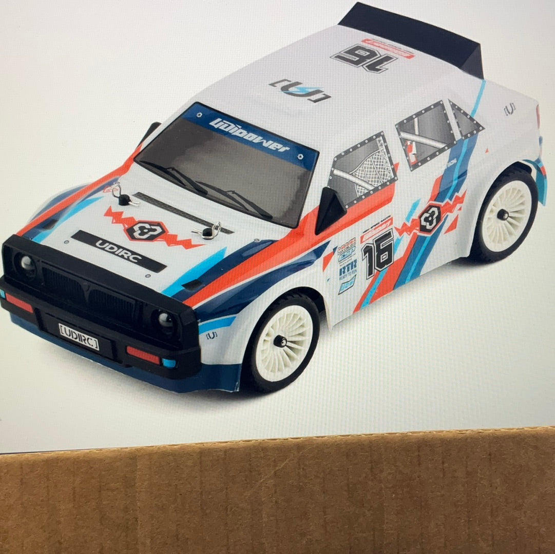 UDI RC Lancia Rally Pro 1/16 4WD RTR Brushless On-Road RC Car w/Drift Tire
