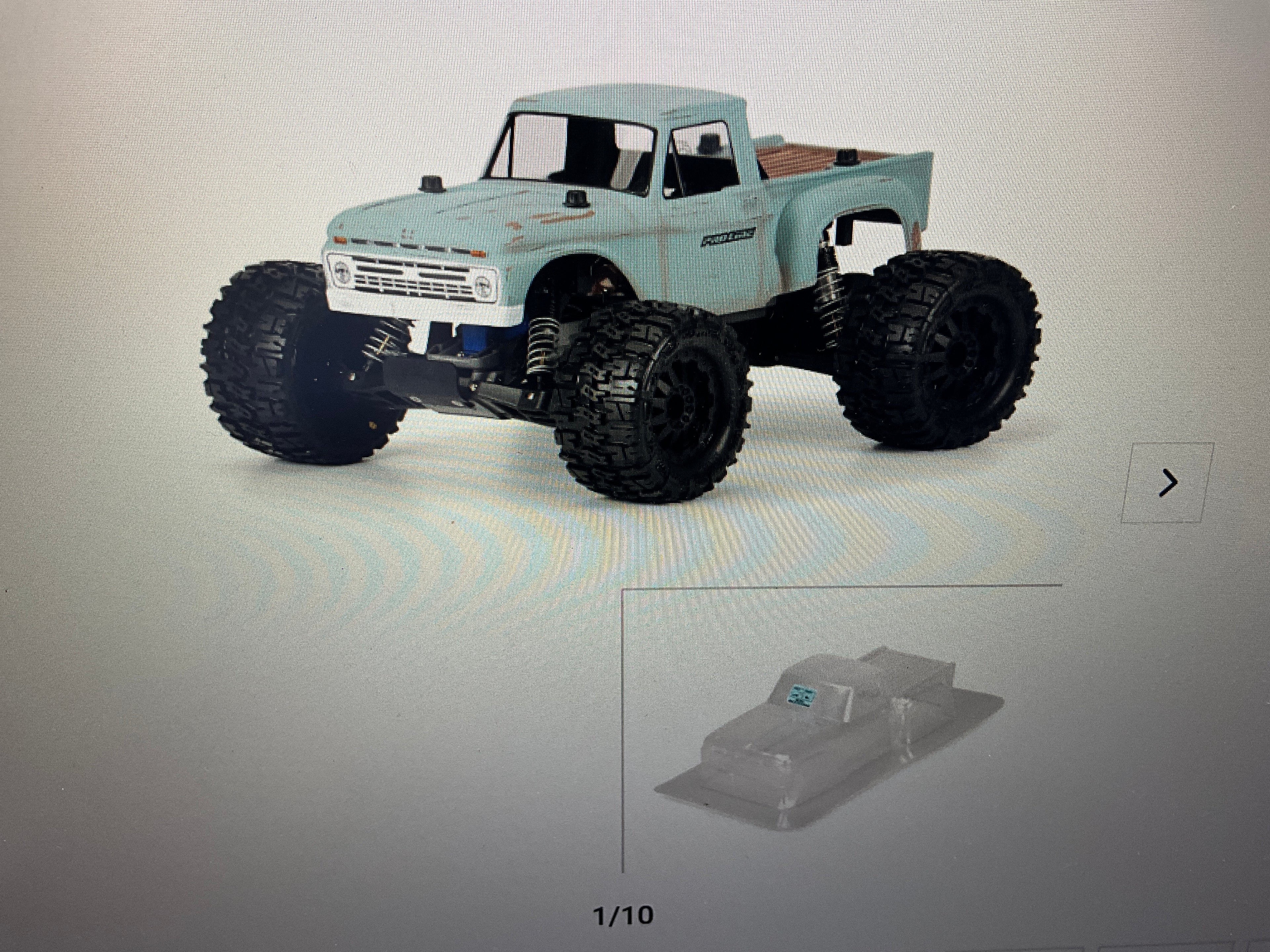 PROLINE 1/10 1966 Ford F-100 CLEAR Body: Stampede