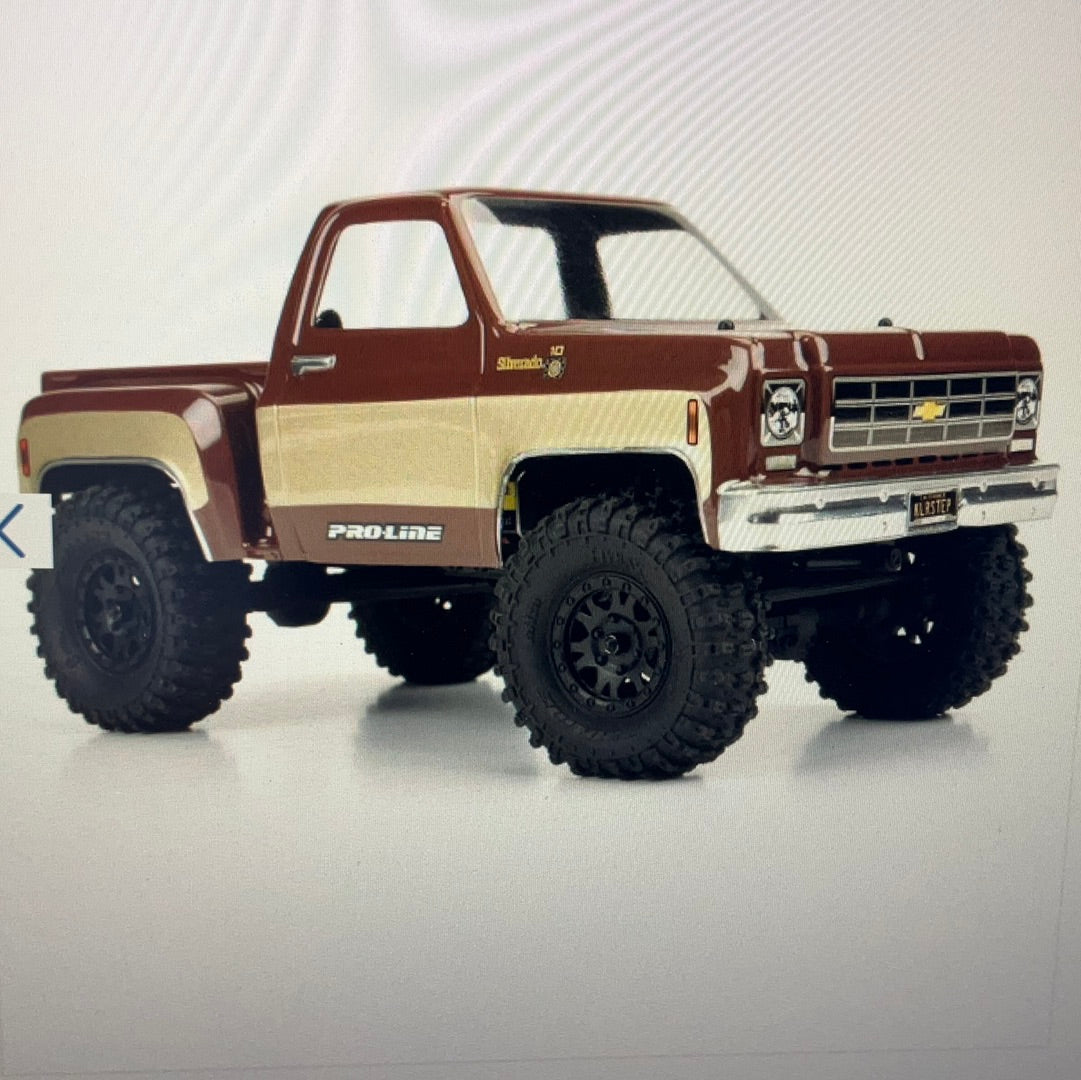 PROLINE 1/24 Hyrax Front/Rear 1.0" Tires Mounted 7mm Black Impulse (4): SCX24