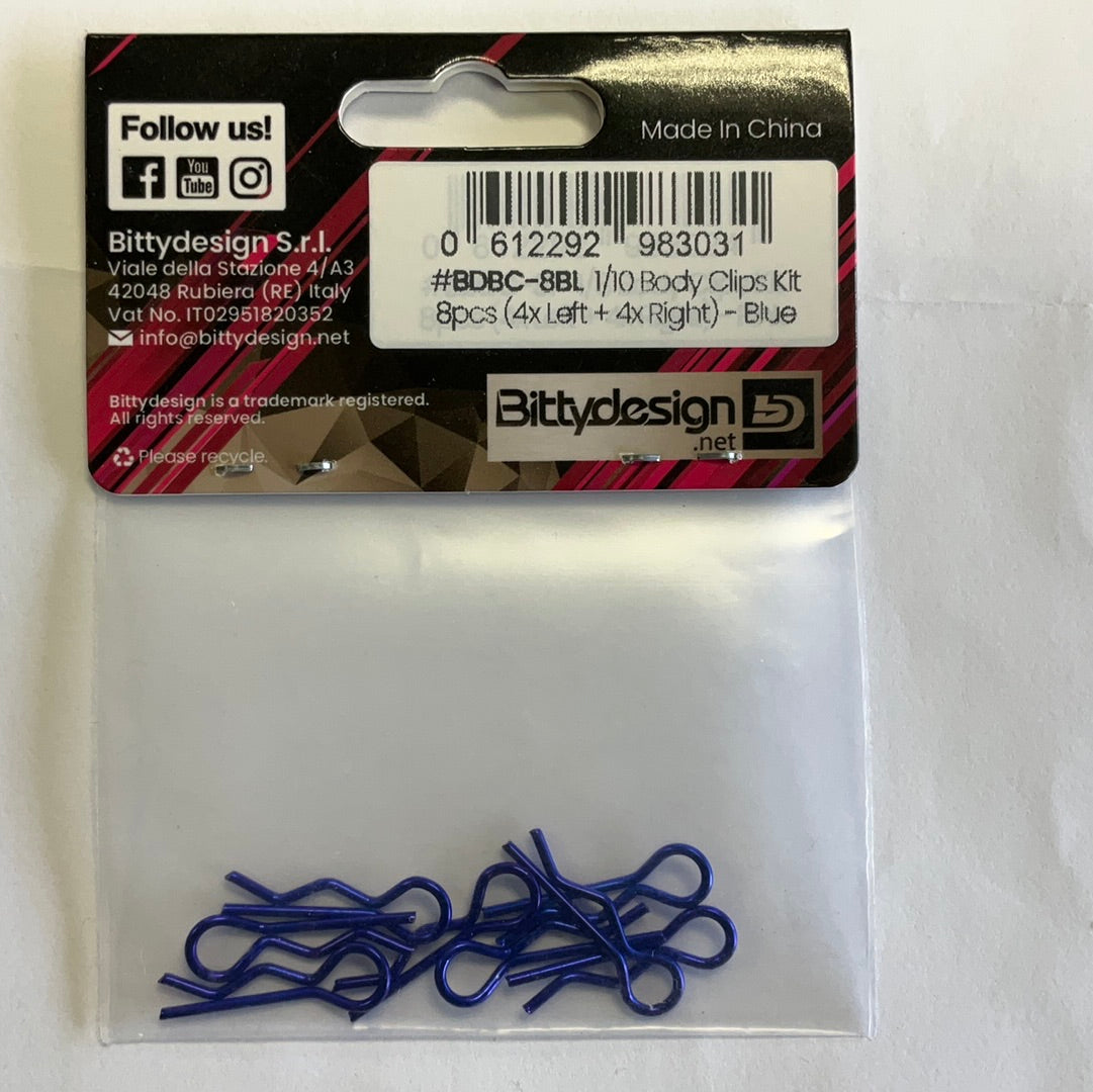 Bittydesign 1/10 Body Clips