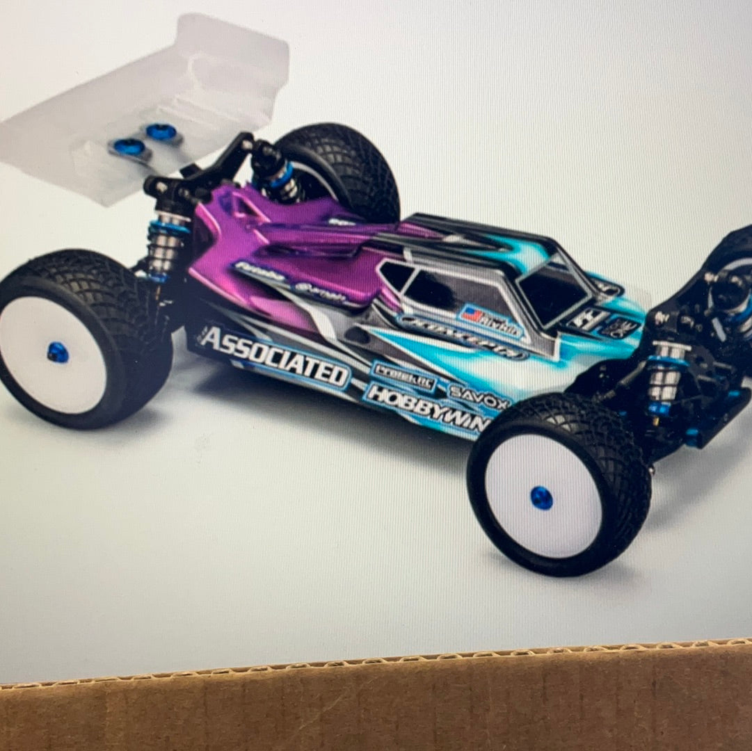 JConcepts RC10 B74.2 "S15" Buggy Body w/Carpet Wing (Clear)