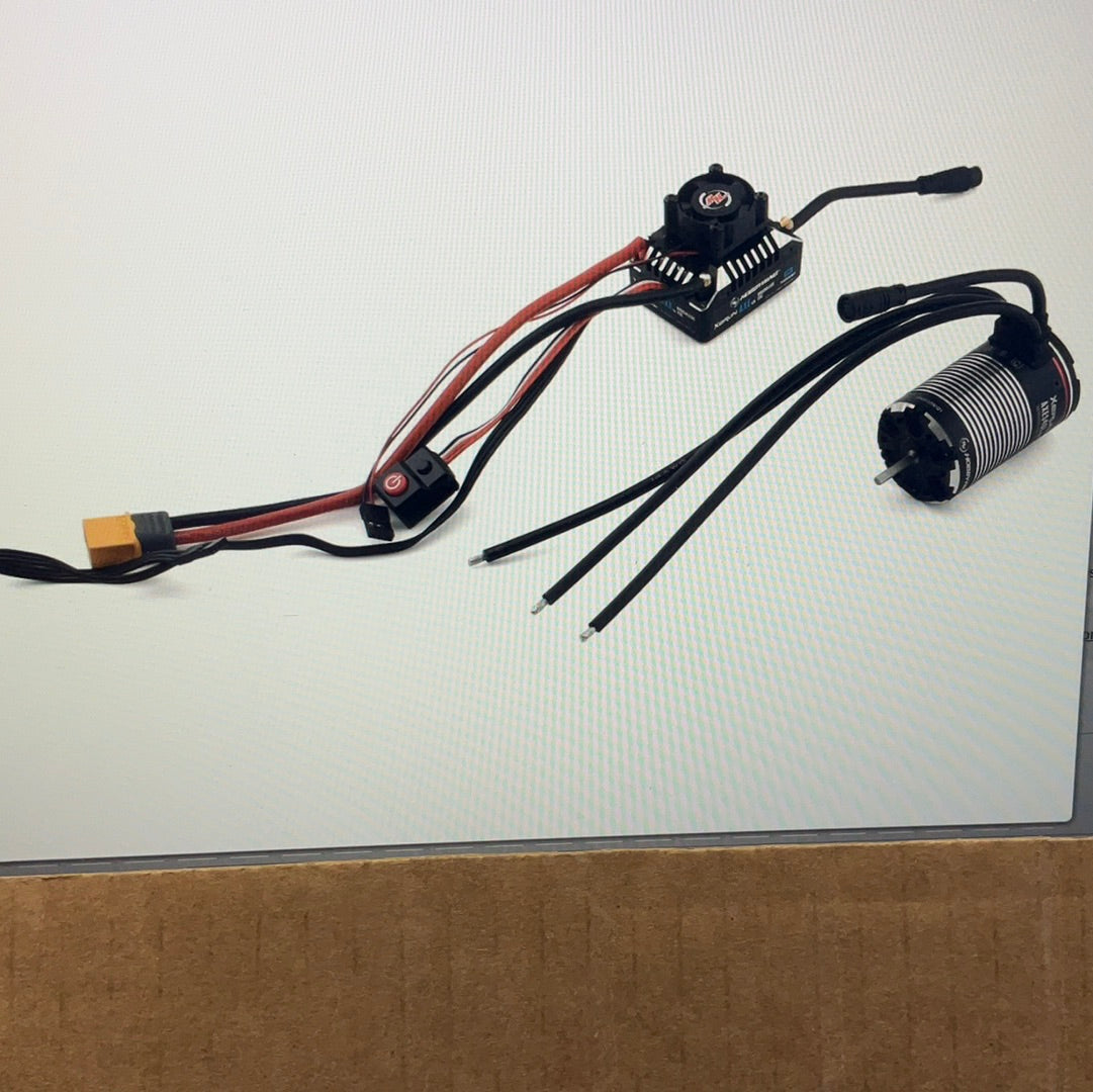 Hobbywing AXE 540L R2-FOC Waterproof Sensored Brushless Combo w/2300Kv Motor