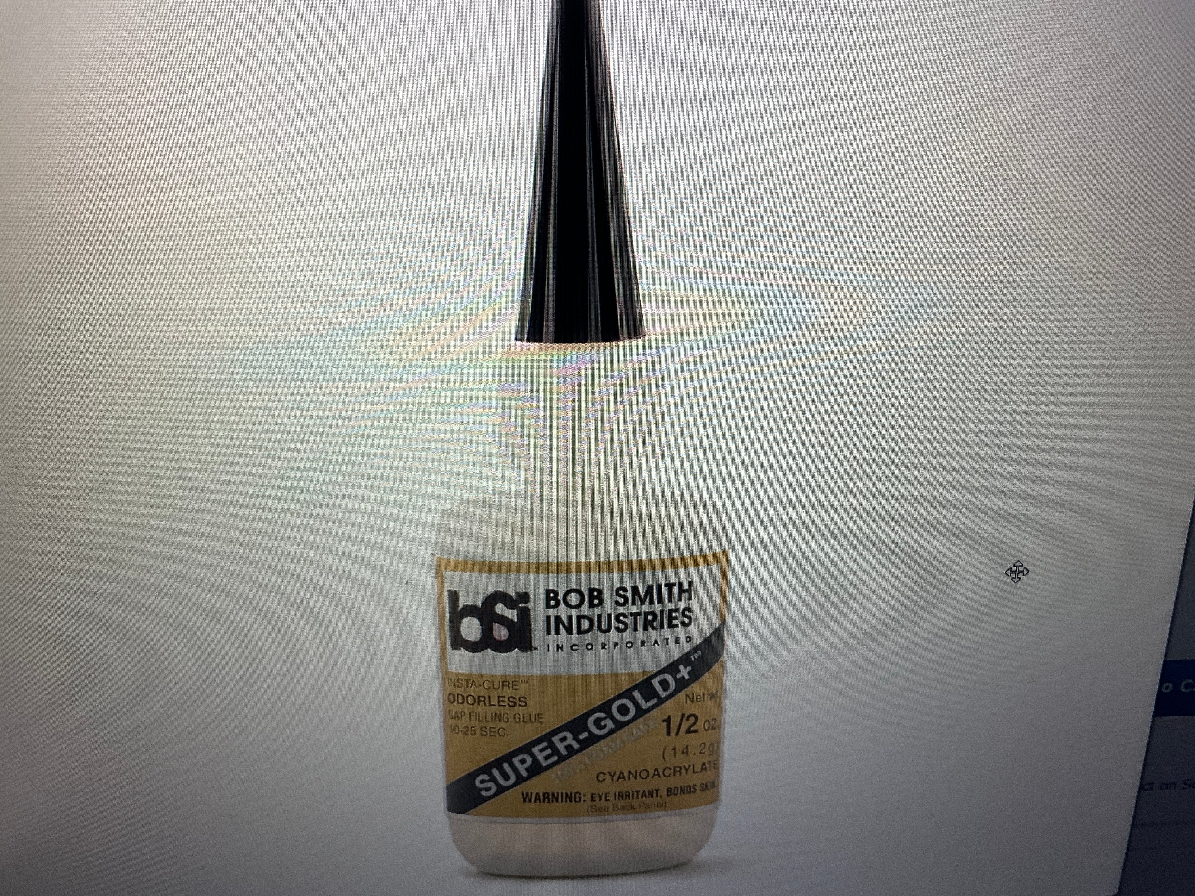 Bob Smith Industries SUPER-GOLD+ Gap-Filling Odorless Foam Safe (1/2oz)