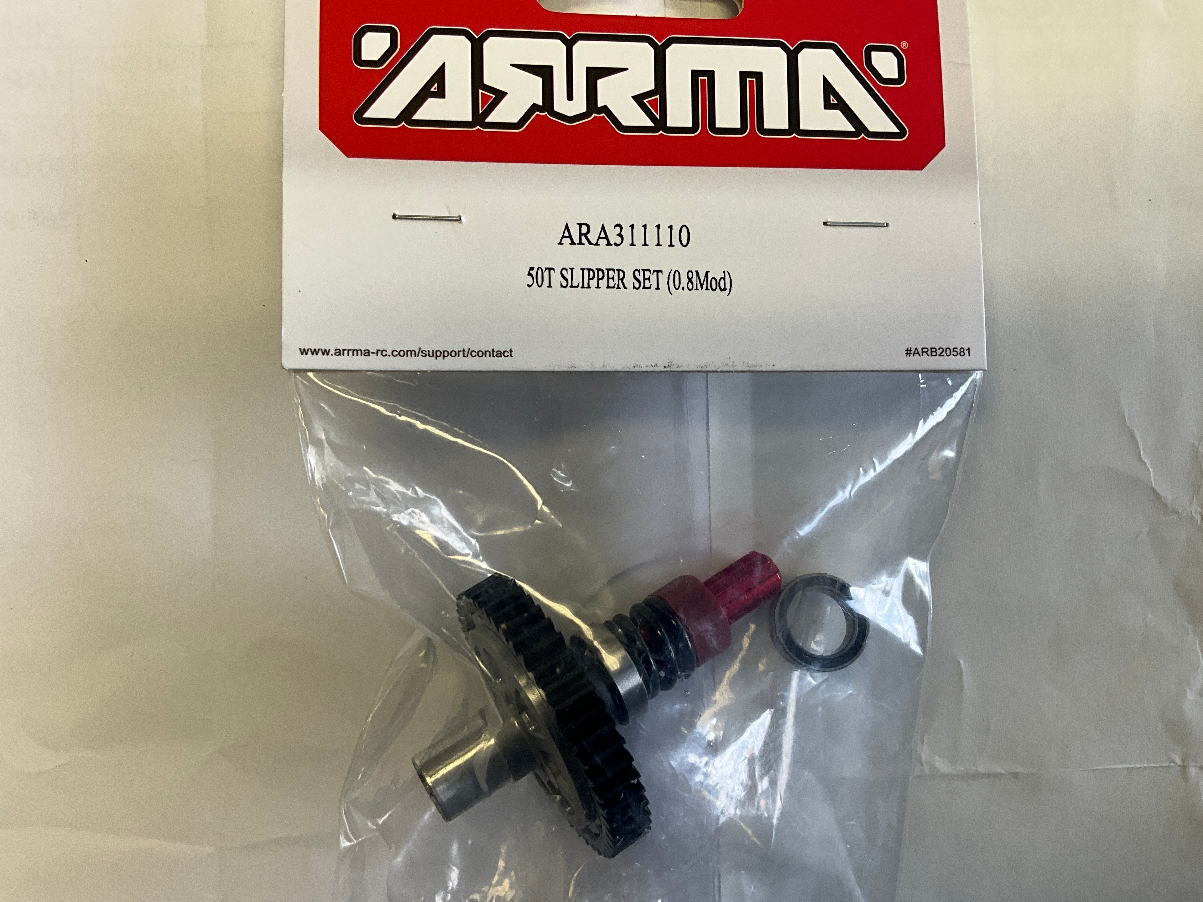 ARRMA 50T Slipper Set 0.8 Mod