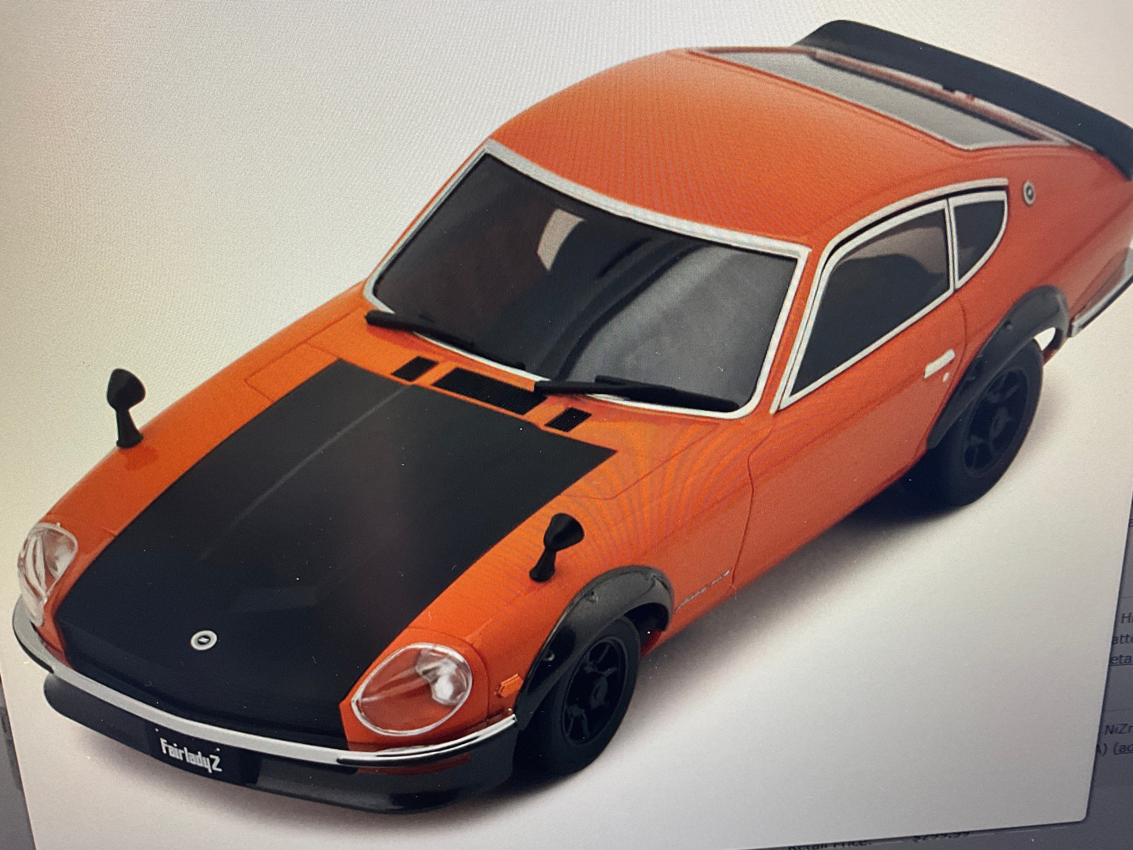Kyosho MA-020 AWD Mini-Z Sports ReadySet w/Nissan Fairlady 240ZG Body (Orange) w/KT-531P 2.4GHz Radio