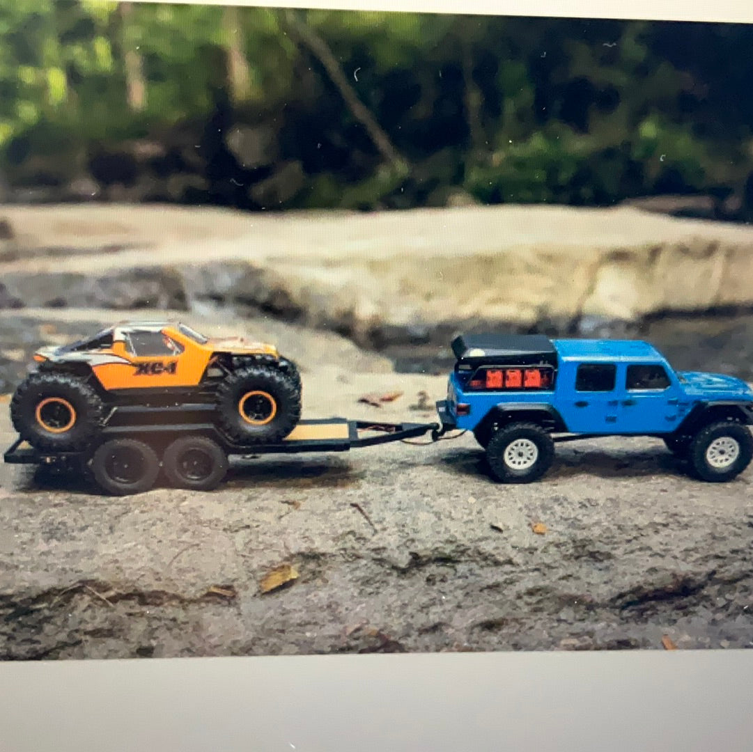 AXIAL 1/24 SCX24 Flat Bed Vehicle Trailer