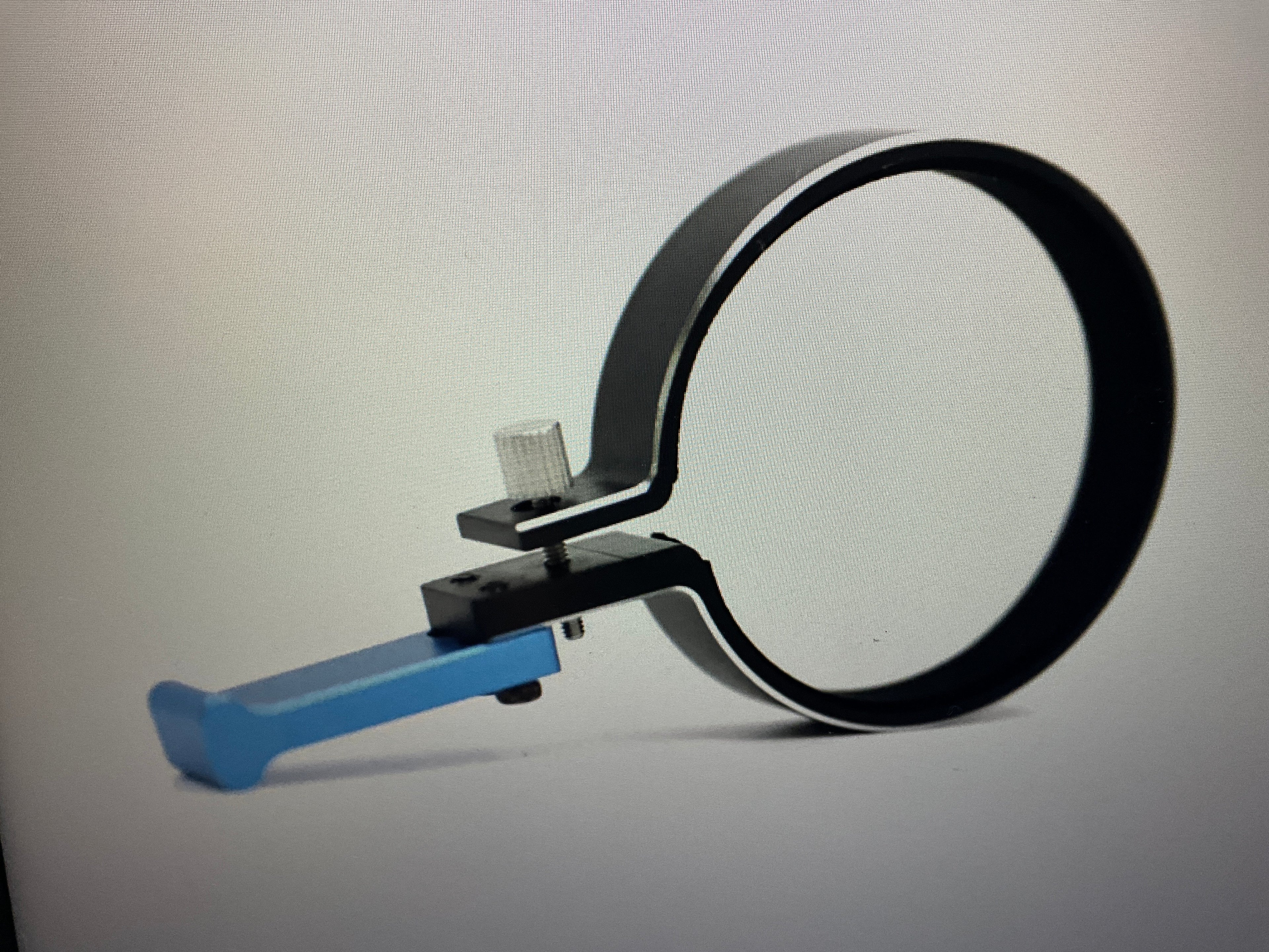 Powerhobby Aluminum One Hand Steering Wheel Trigger Adapter Blue