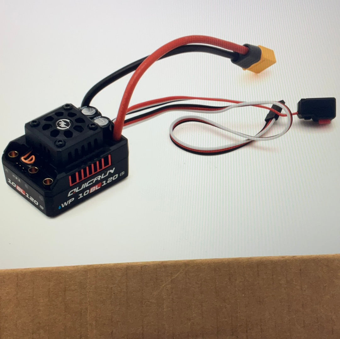 Hobbywing QuicRun 10BL120 G2 120A 1/10 Sensorless Brushless ESC