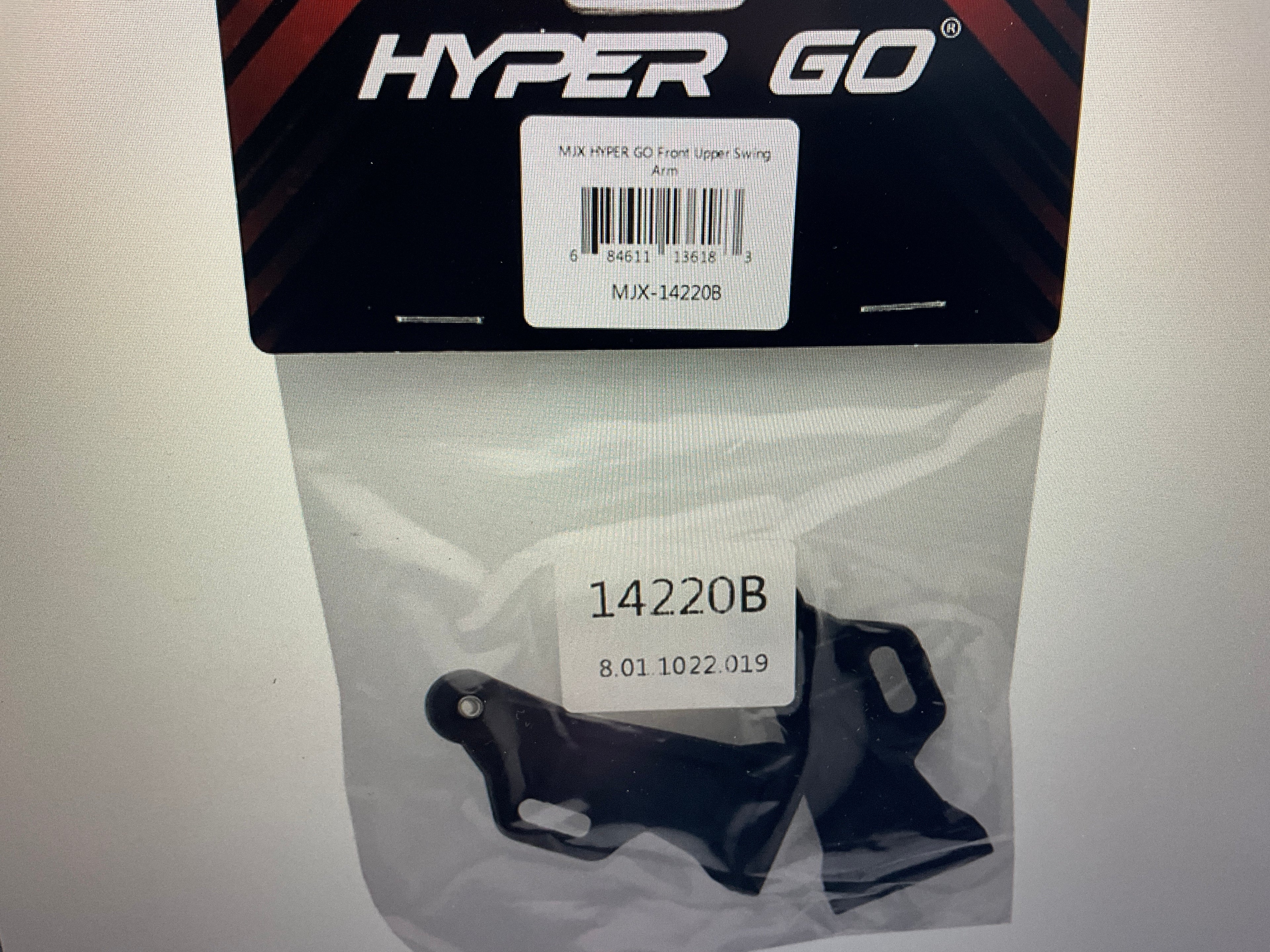MJX HYPER GO 14209/14210 Front Lower Swing Arms (2)