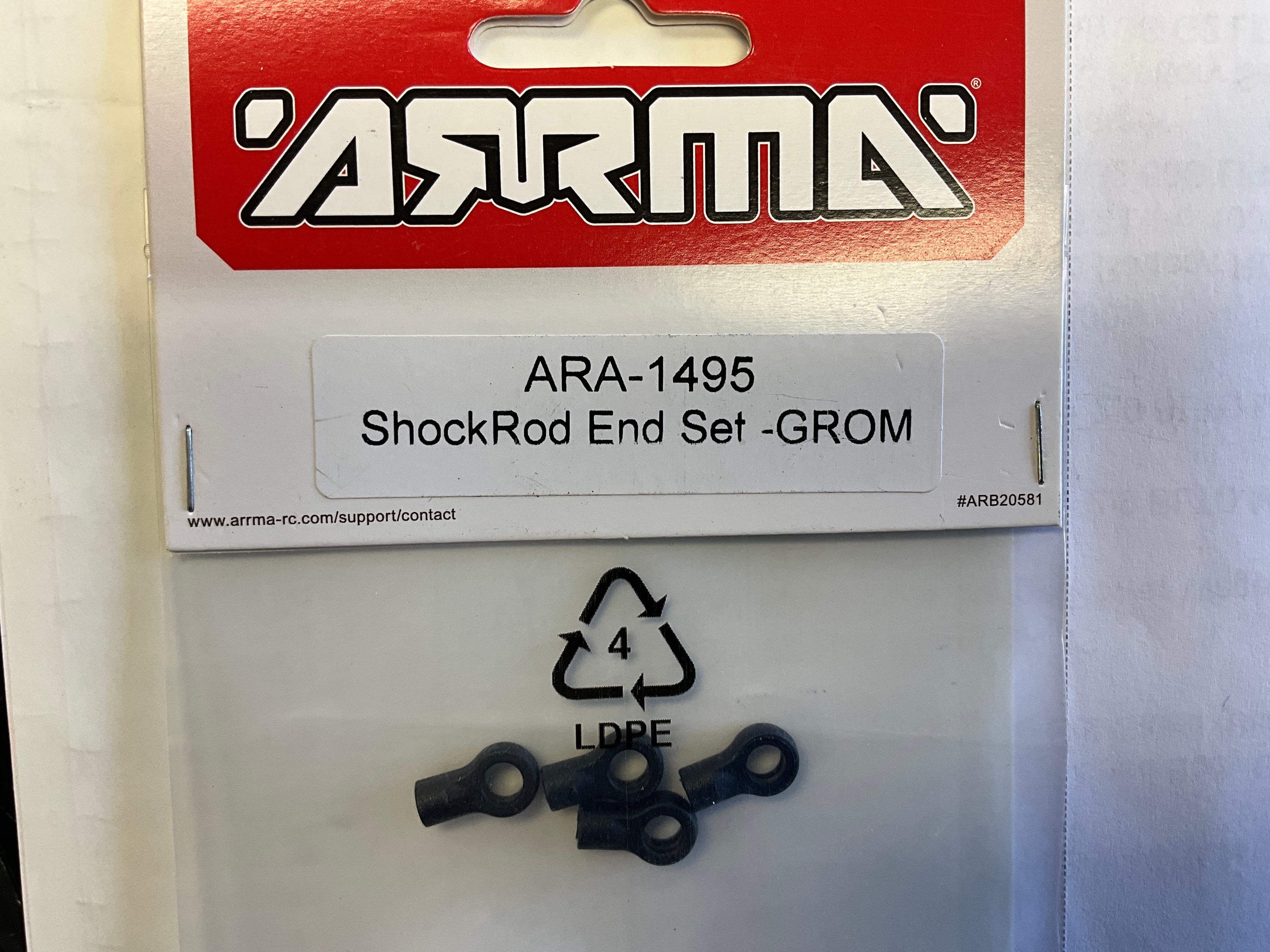 ARRMA Shock Rod End Set: GROM