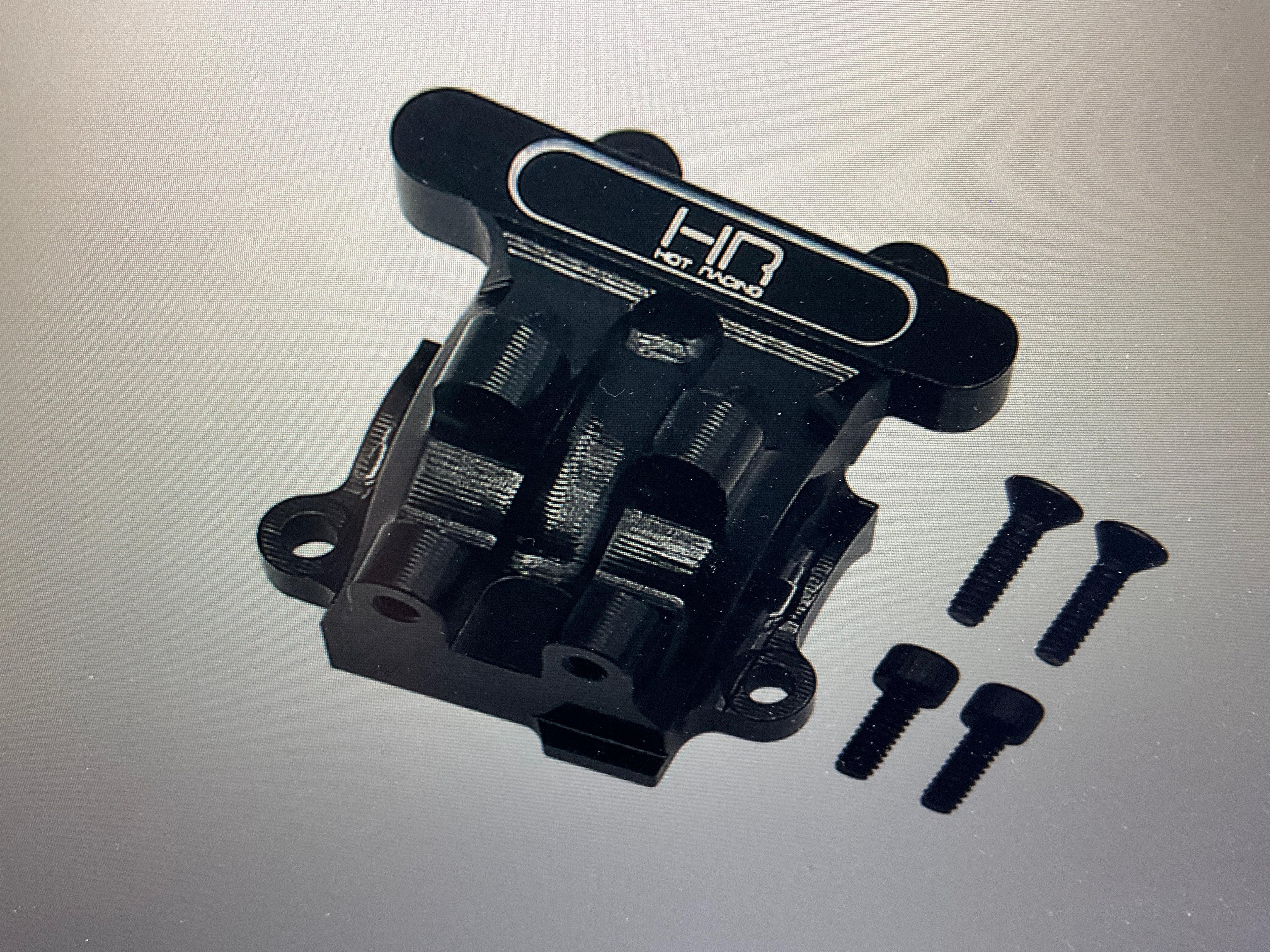 Hot Racing Aluminum Differential Gear Cover, Front: ARRMA 1/18 GROM