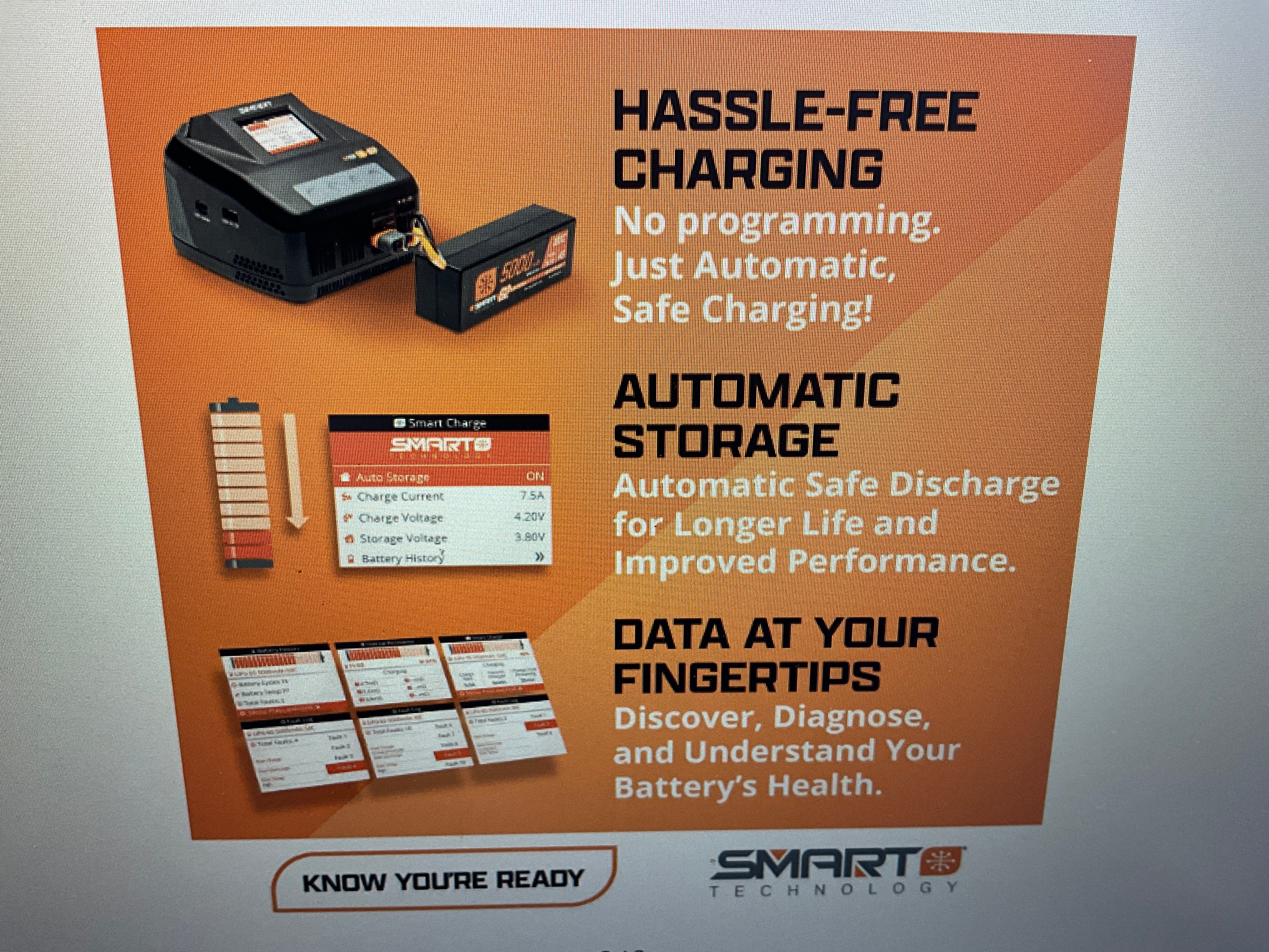 SPEKTRUM 22.2V 4000mAh 6S 50C Smart LiPo Battery: IC5