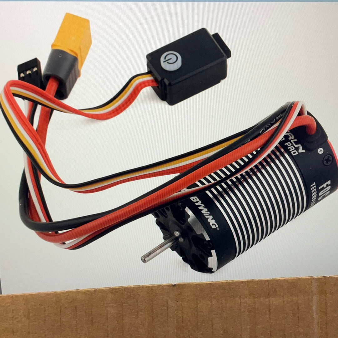 Hobbywing QuicRun Fusion Pro FOC 2-in-1 ESC & Motor System (2300Kv)