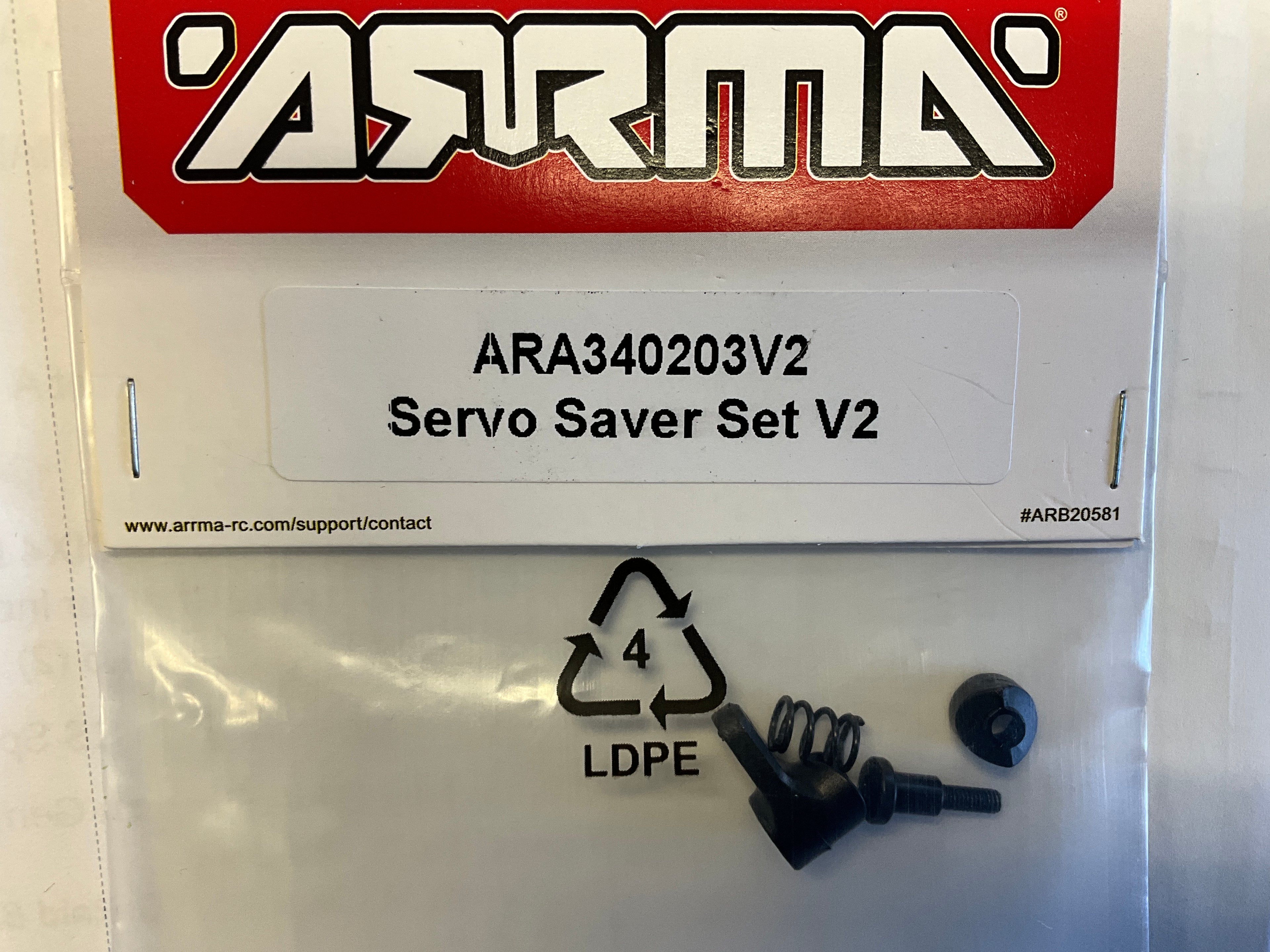 ARRMA Servo Saver Set Grom TYPHON/NASCAR