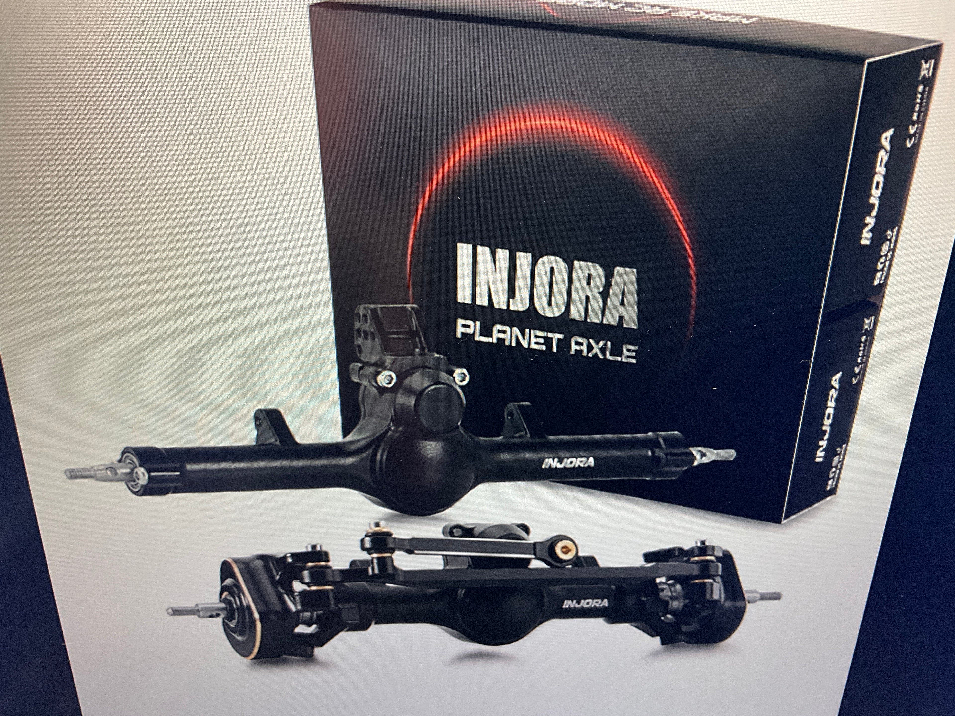 INJORA +4mm Planet Axles with Double Joint Shafts for 1/24 SCX24