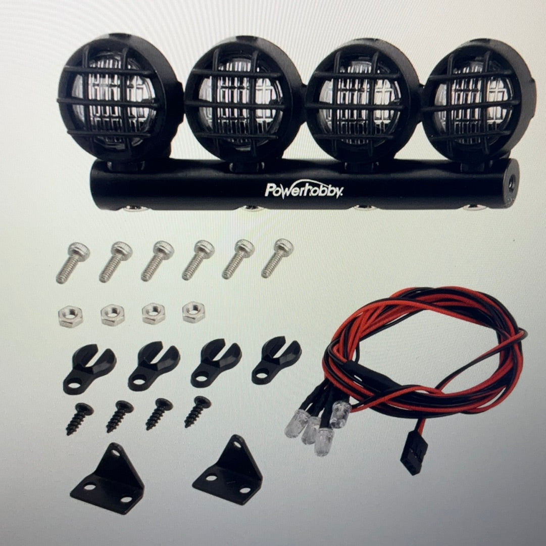 Powerhobby Light Bar Headlight for Axial SCX24 1/24 RC Crawler