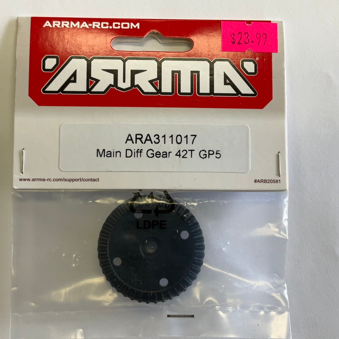 ARRMA Main Diff Gear, 42T GP5