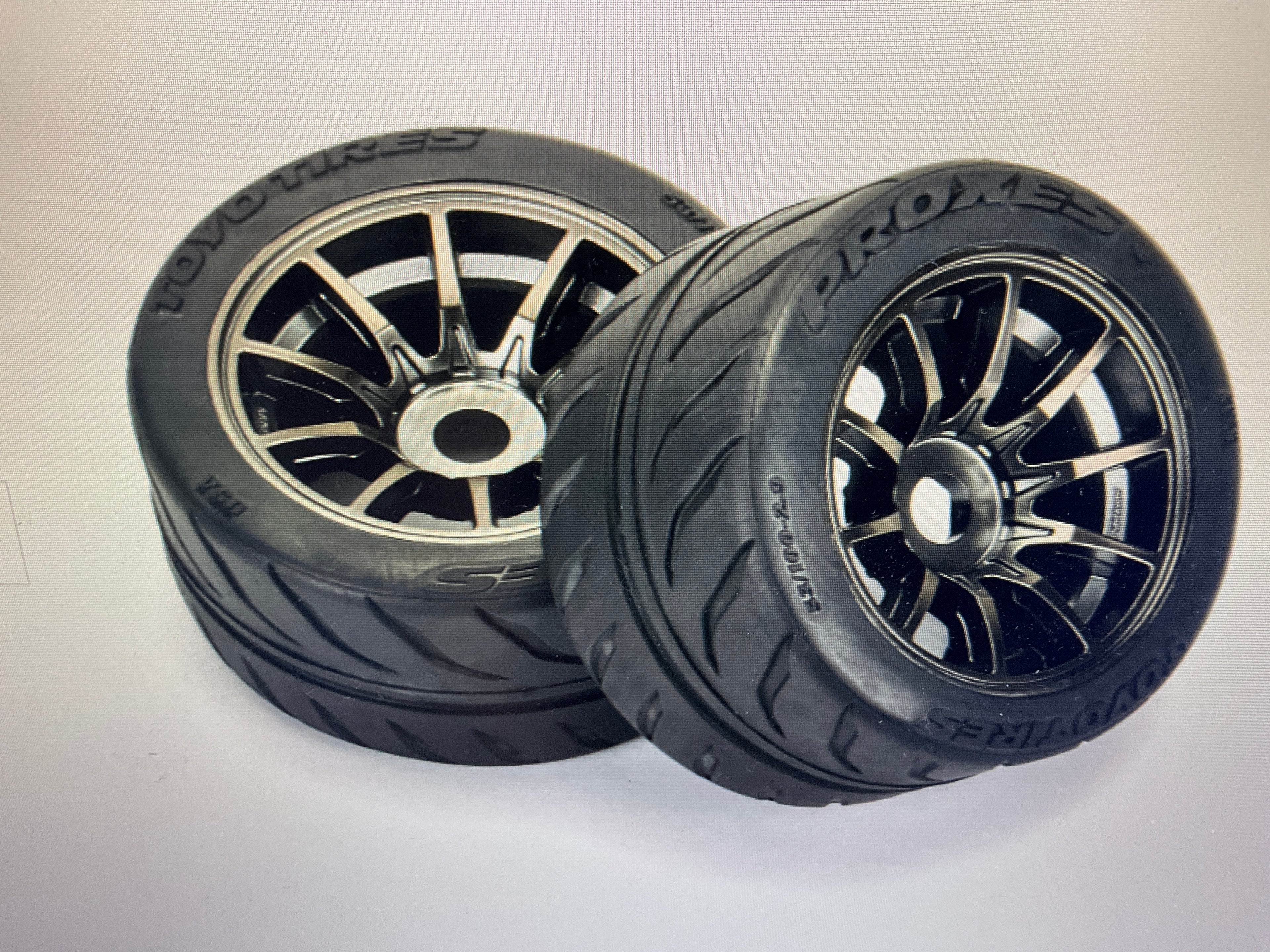 PROLINE 1/7 Toyo Proxes R888R S3 F/R 53/100 2.9" BELTED MTD 17mm Spectre (2)