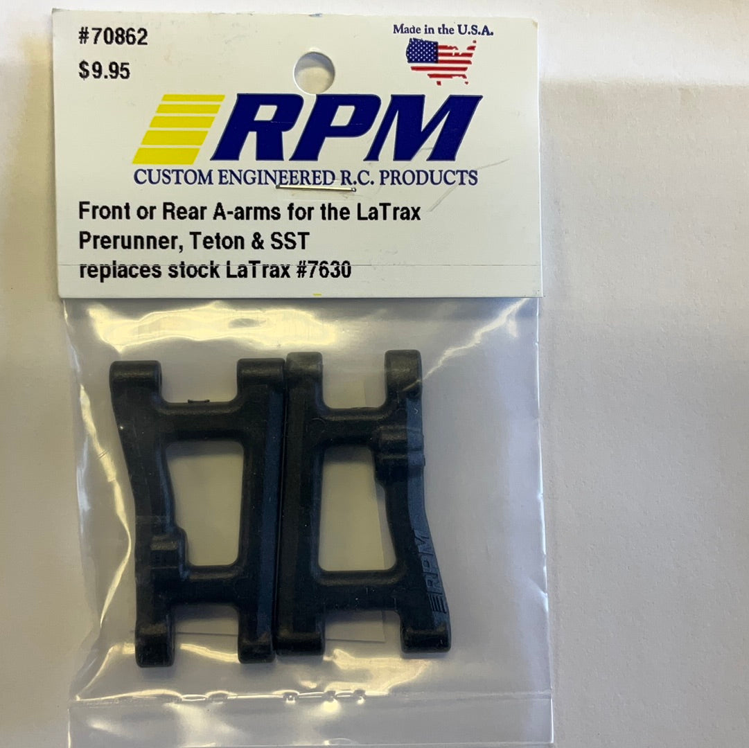 RPM Front Rear A-arms: LaTrax Prerunner Teton & SST