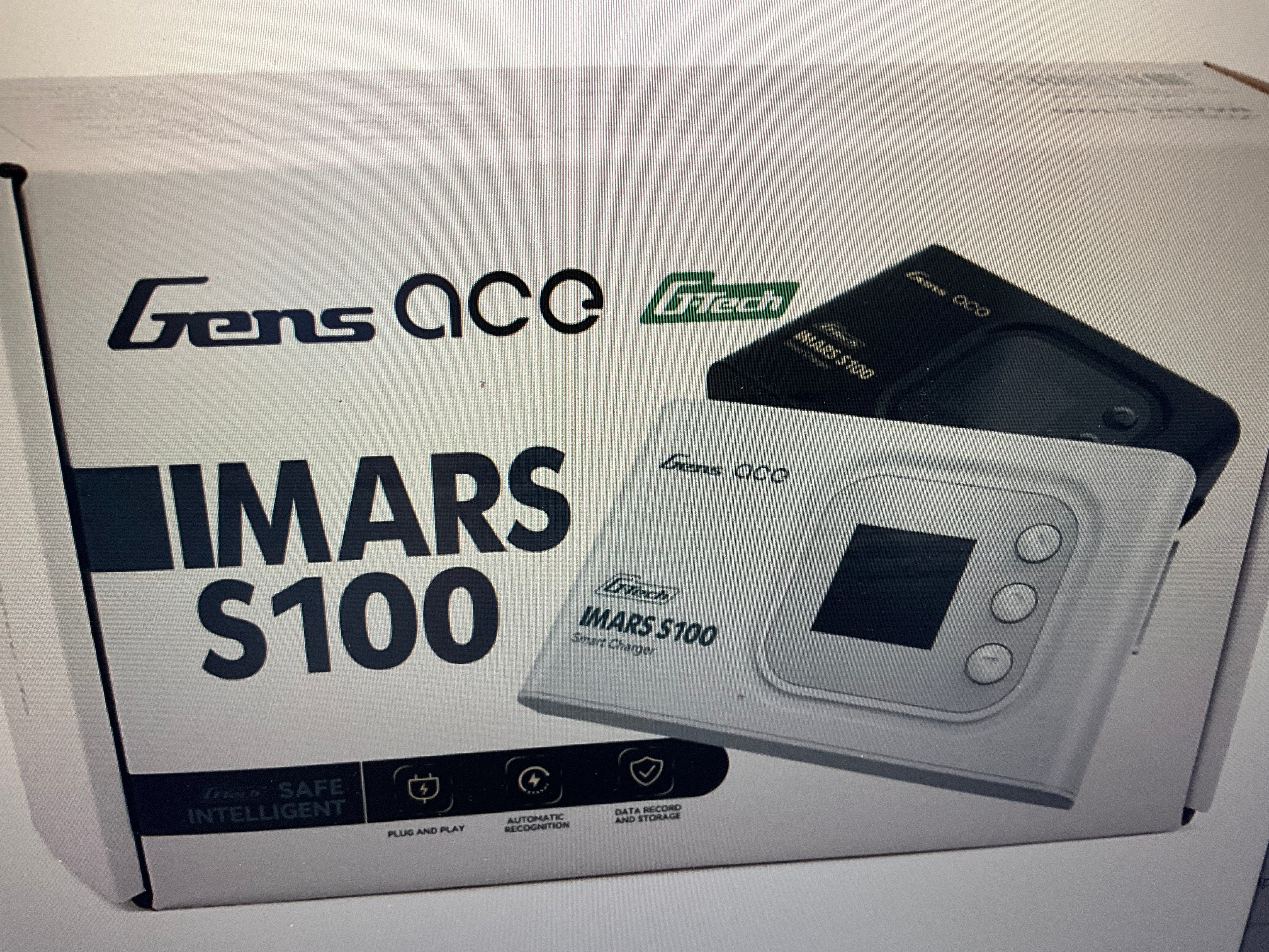 Gens Ace IMars S100 G-Tech Smart AC Balance Battery Charger (6S/10A/100W) (Black)