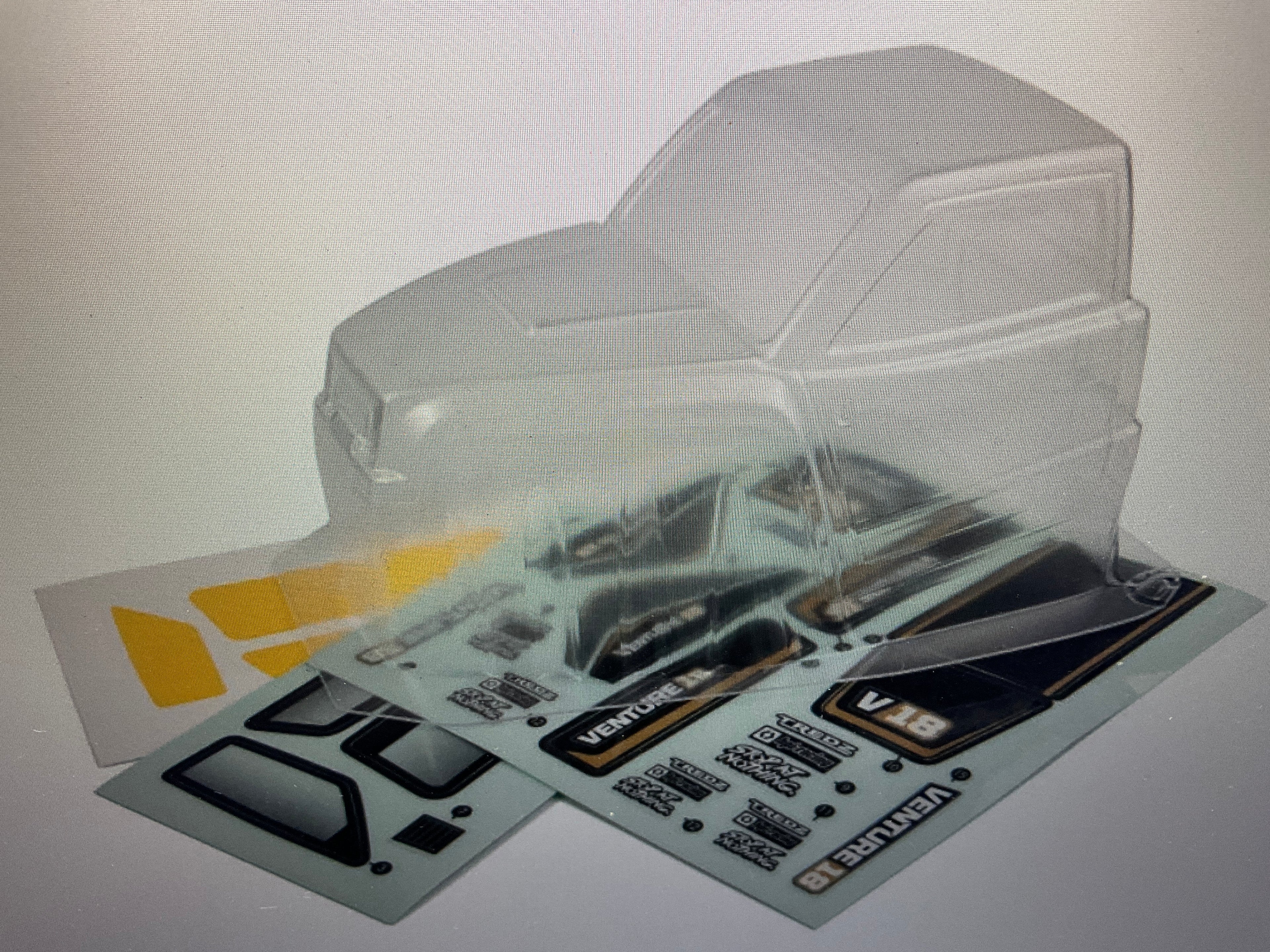 HPI Venture18 CC Ridgeline Clear Body