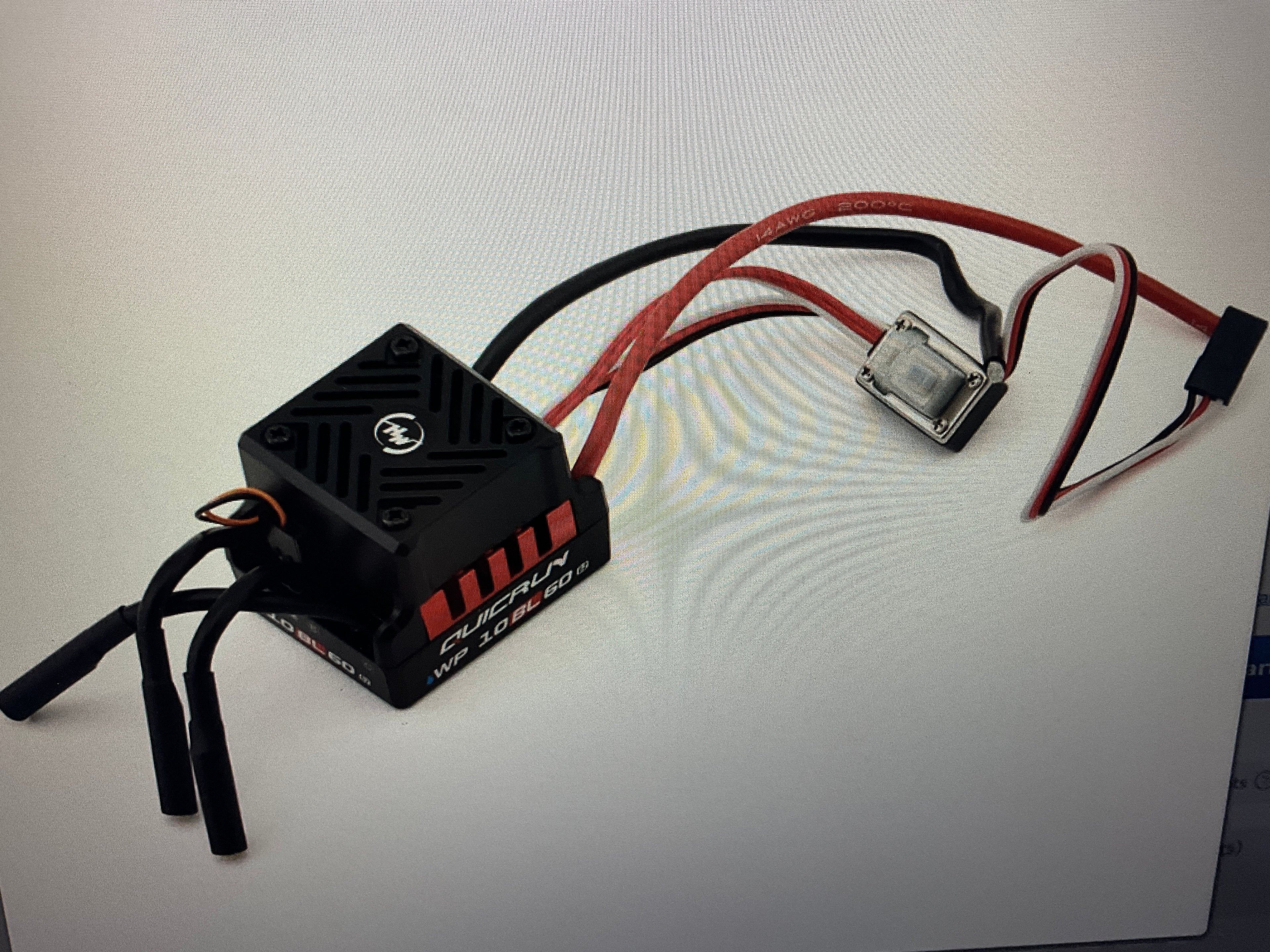 Hobbywing Quicrun WP-10BL60 G2 Waterproof Sensorless Brushless ESC (2-3S)