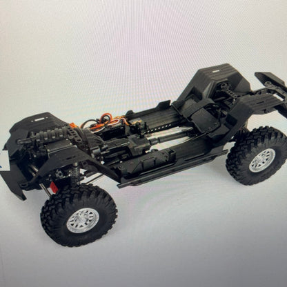 AXIAL 1/10 SCX10 III Jeep JT Gladiator 4X4 Rock Crawler with Portals RTR, Gray
