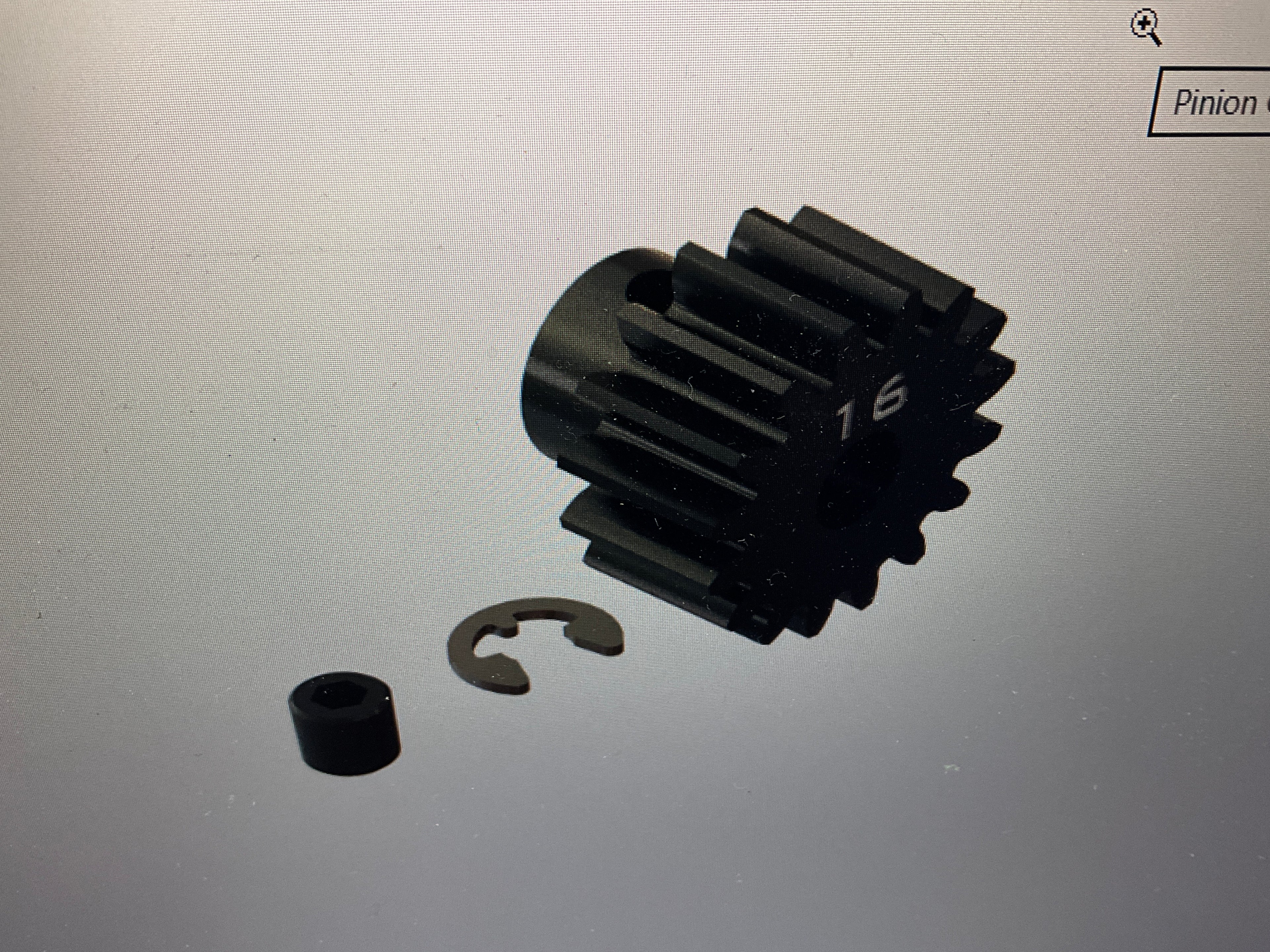ARRMA Pinion Gear, 16T HD Mod1 Safe-D5