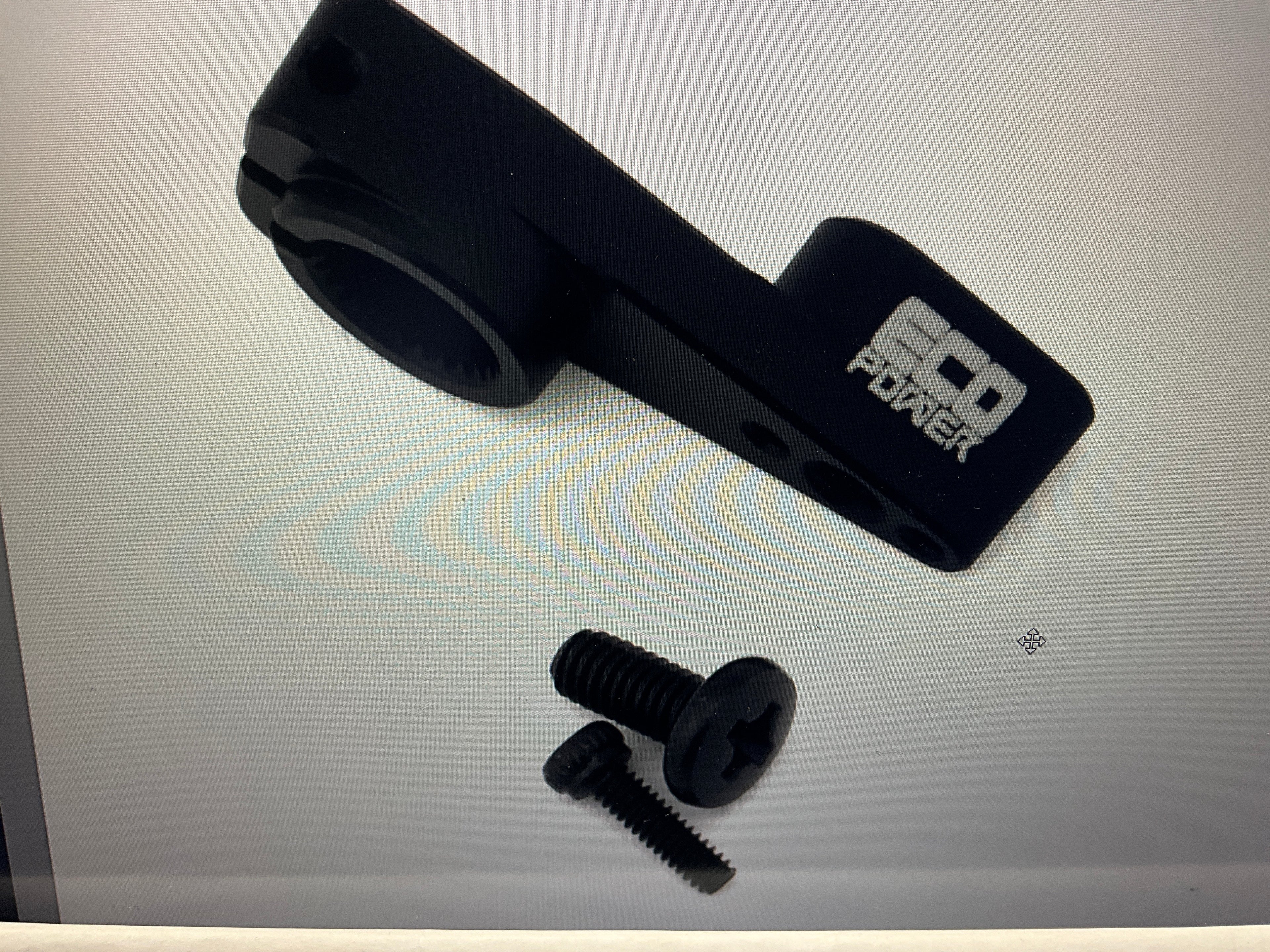 EcoPower Aluminum Clamping Servo Horn for ECP-173 & X24 Servos (Black) (25T/ø5mm) (TRX4M & SCX24)