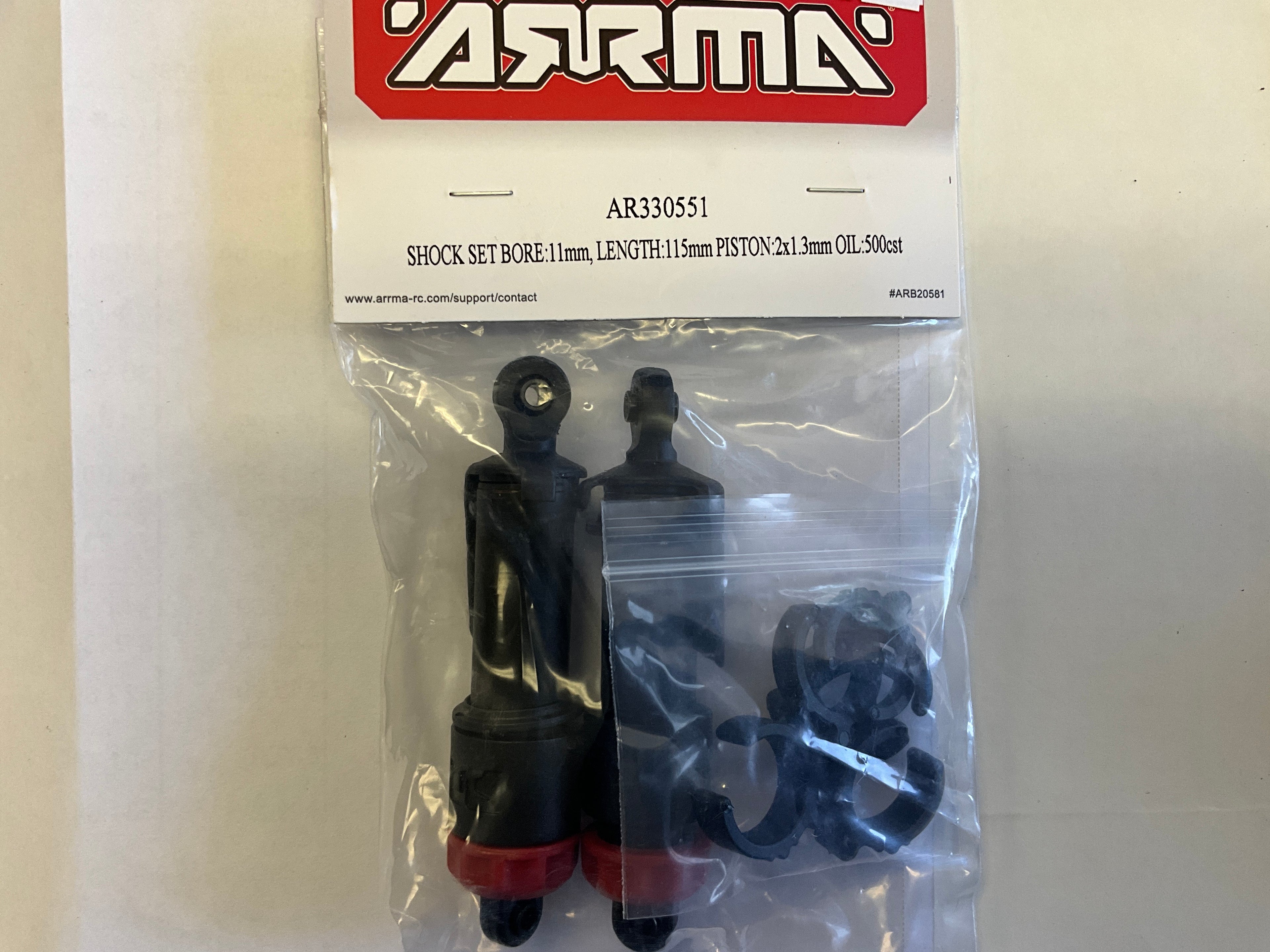 ARRMA Shock Set, Rear (2)