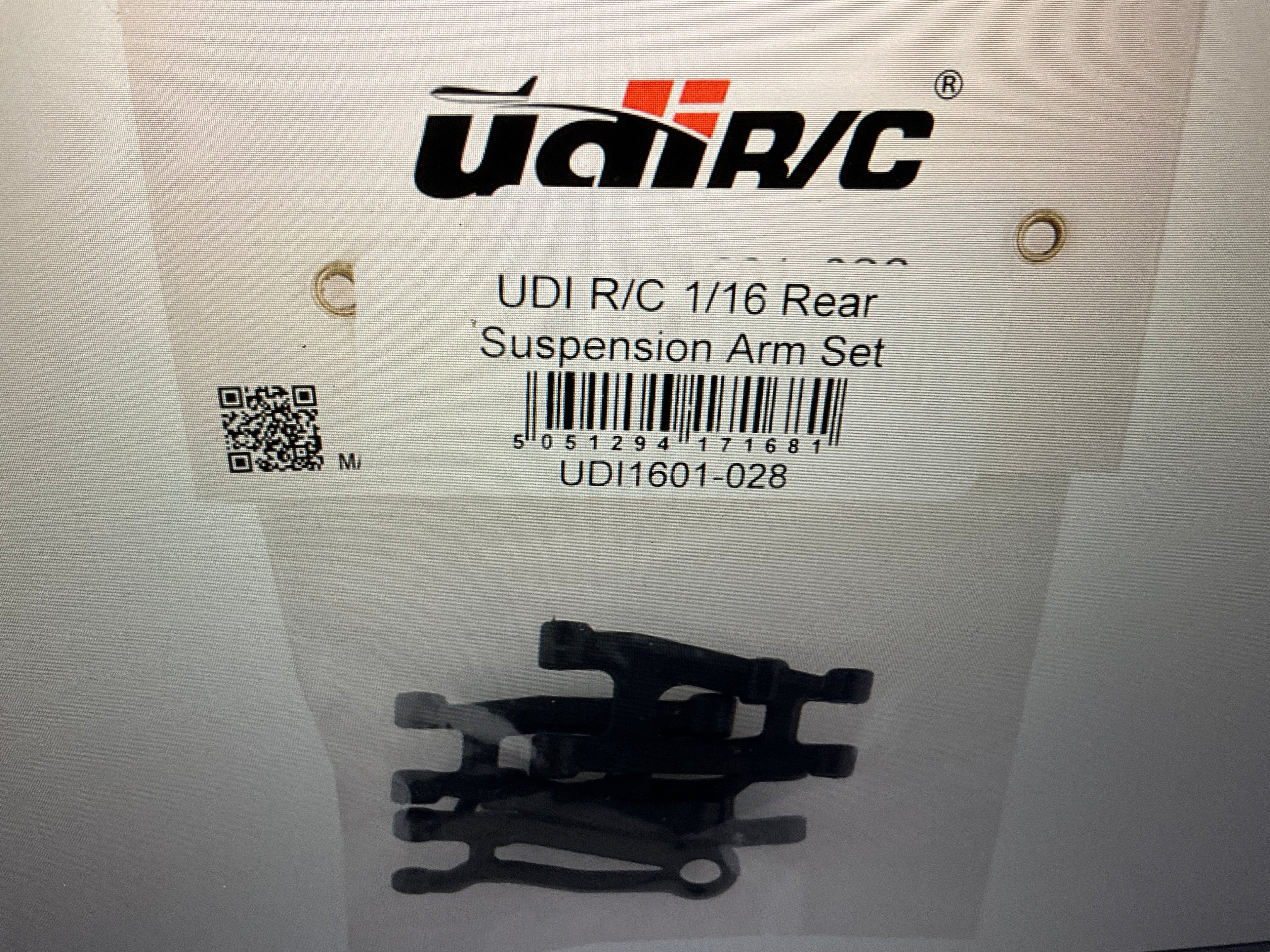 UDI RC 1/16 Rear Suspension Arm Set