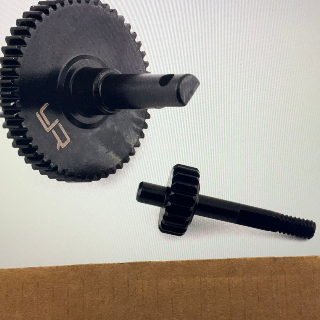 Yeah Racing Axial SCX24 Steel Transmission Gear Set (51T & 19T)