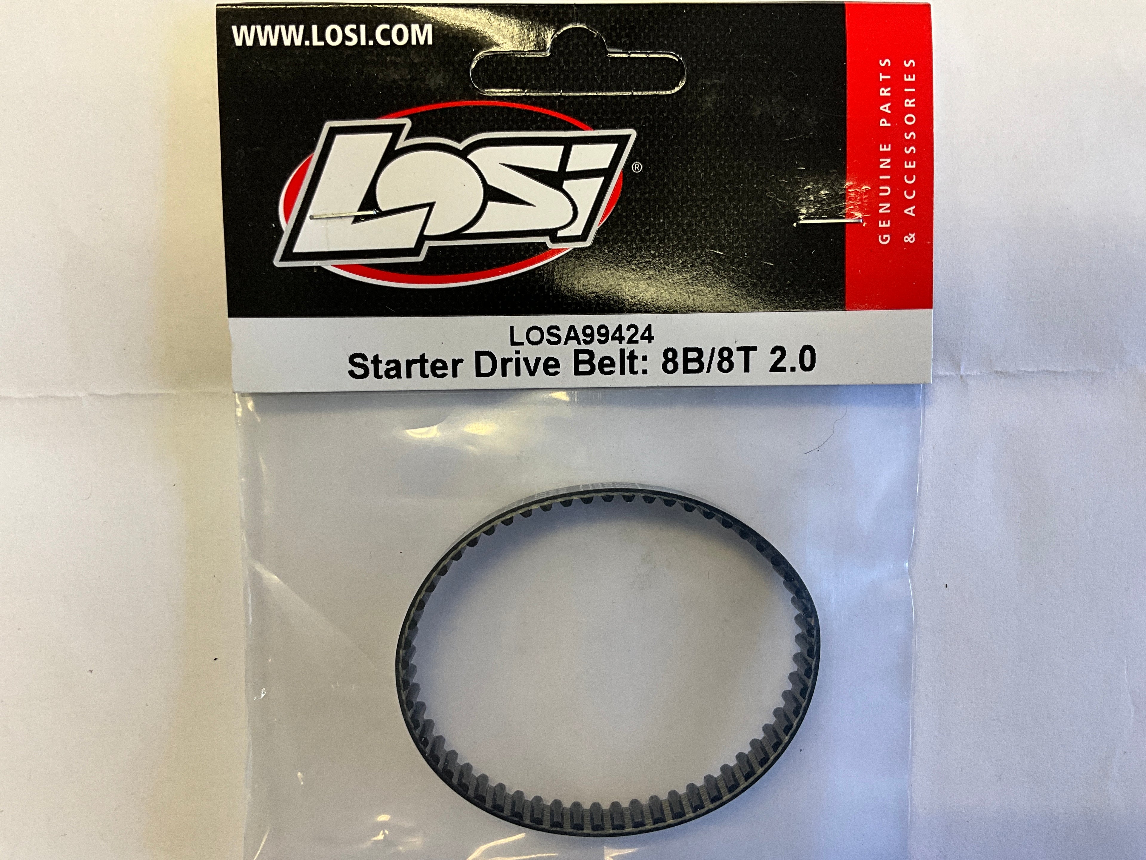 LOSI Starter Drive Belt: 8B/8T 2.0