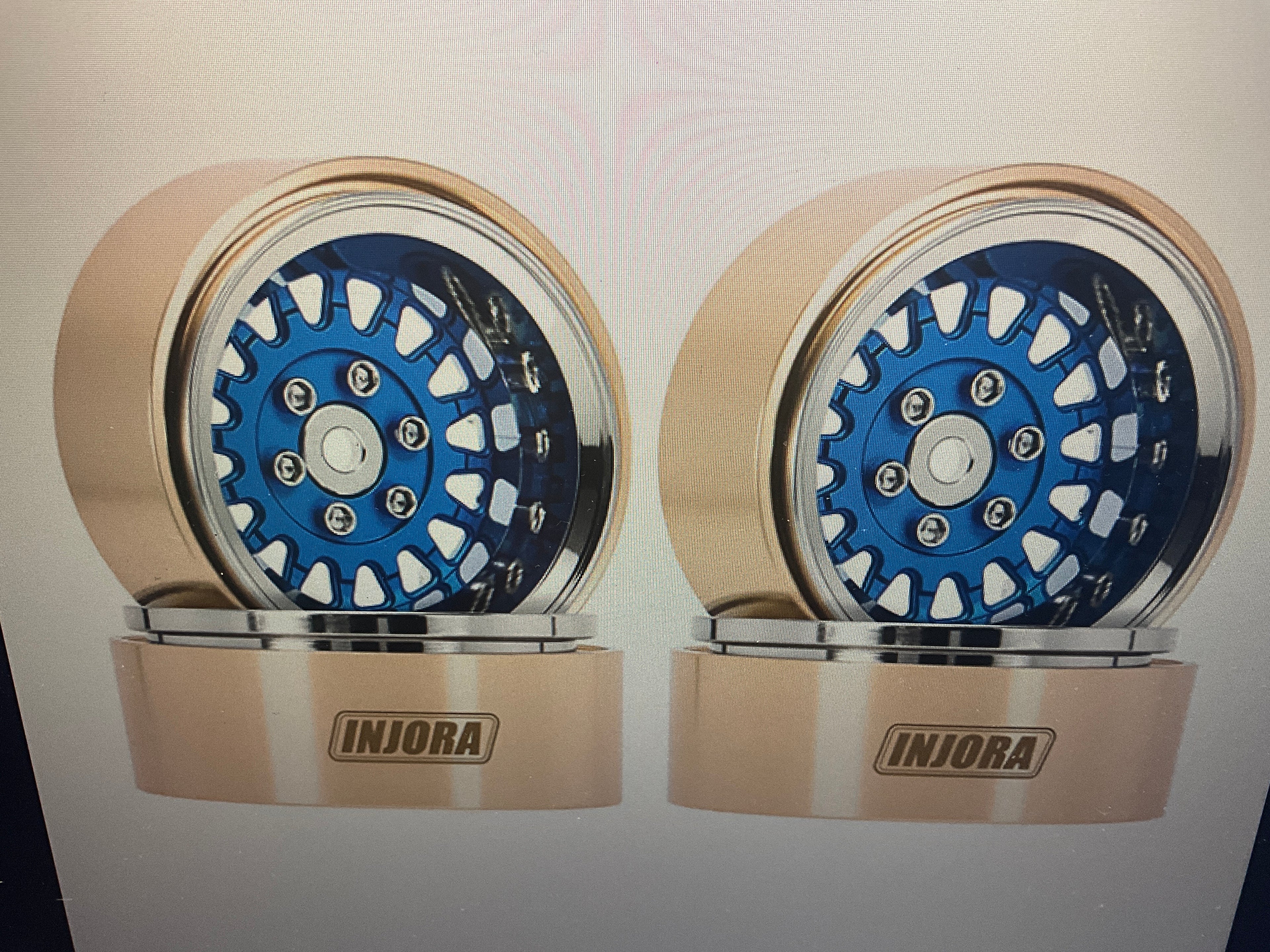 INJORA 1.3" ModuWheel -4.05mm Offset Wheels for Micro Crawlers(W1316)