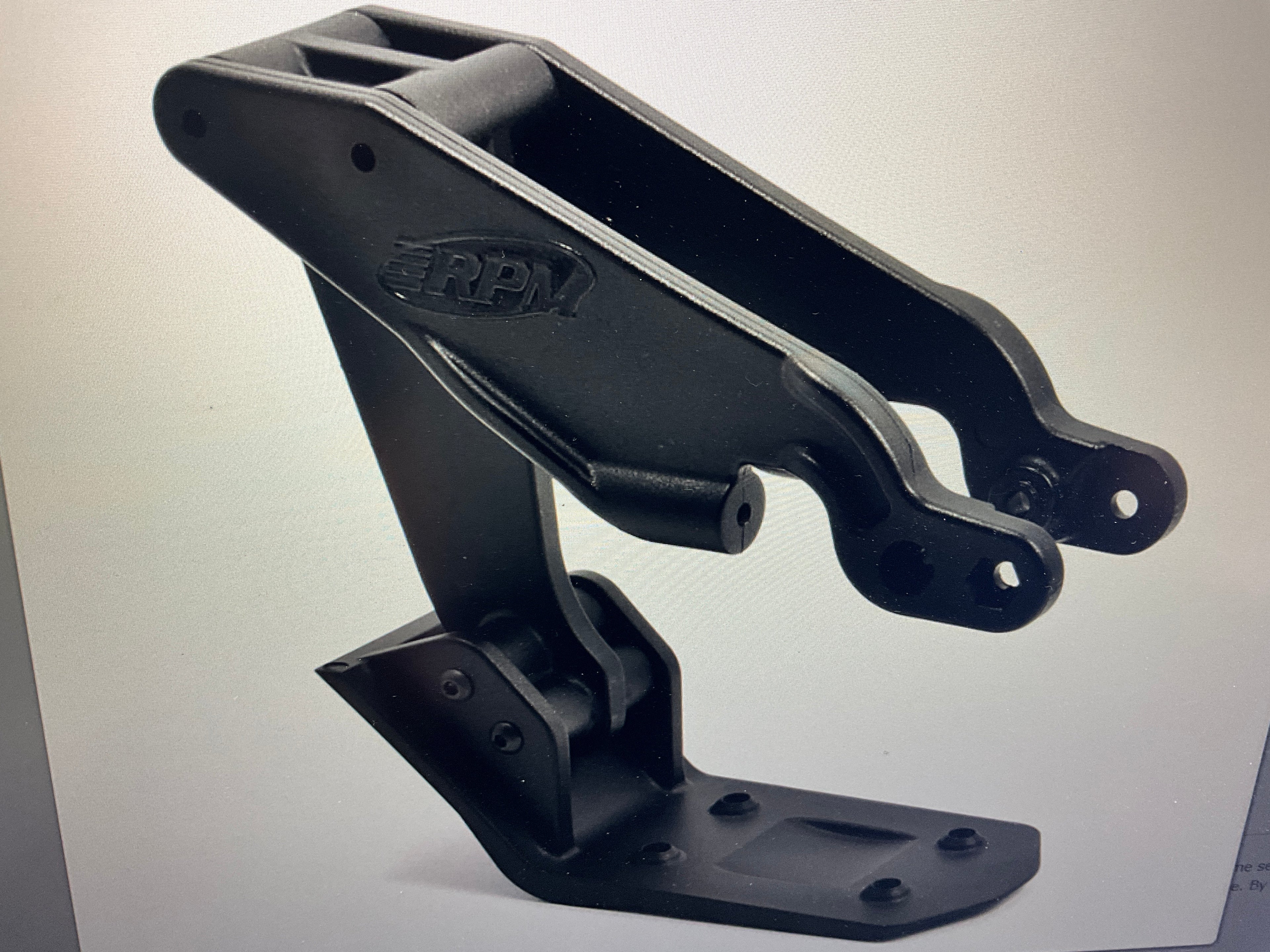 RPM Arrma 6S HD Wing Mount System (Black)