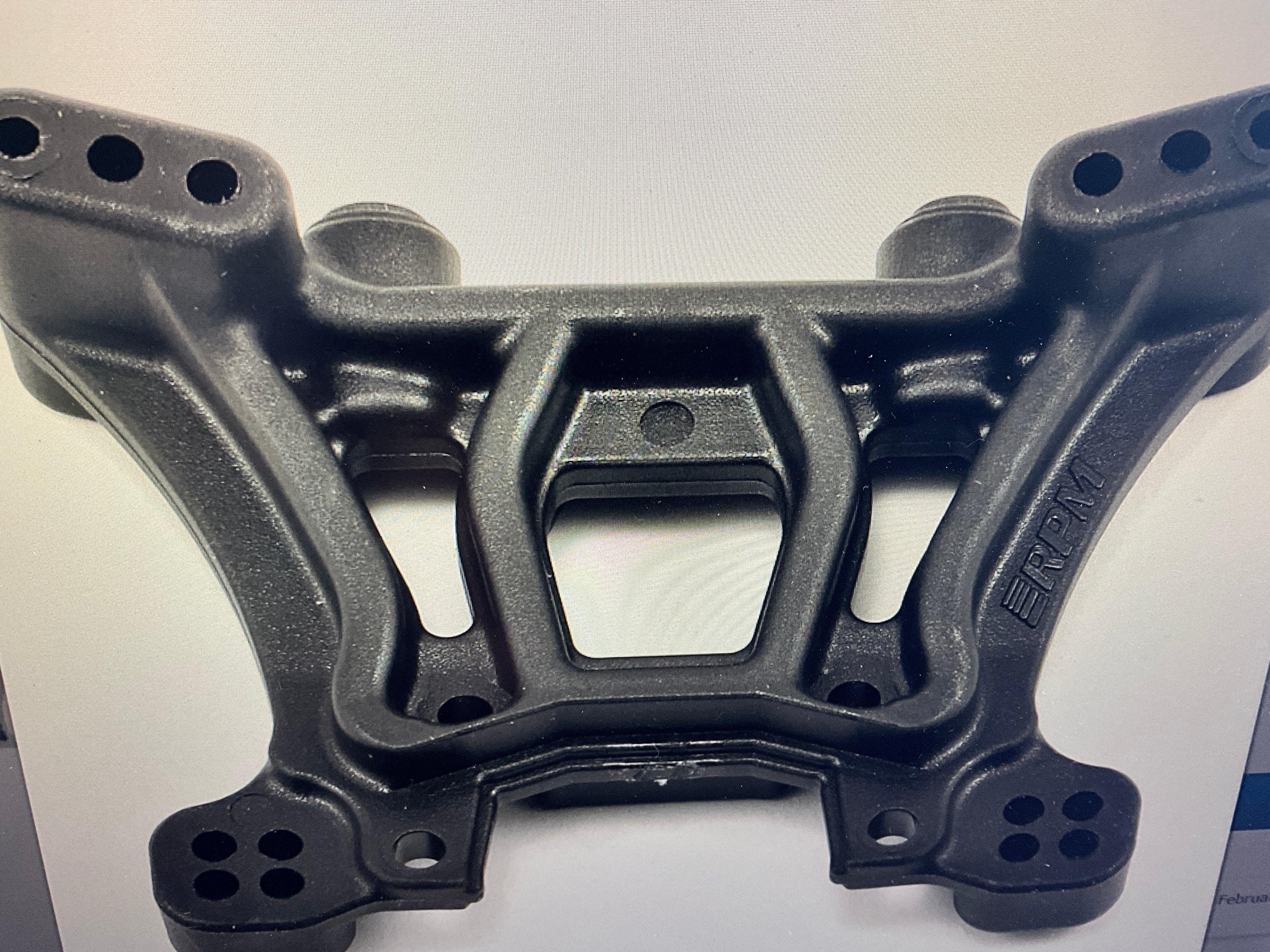 RPM Front Shock Tower for Traxxas Slash 4x4/Stampede 4x4 (Black)