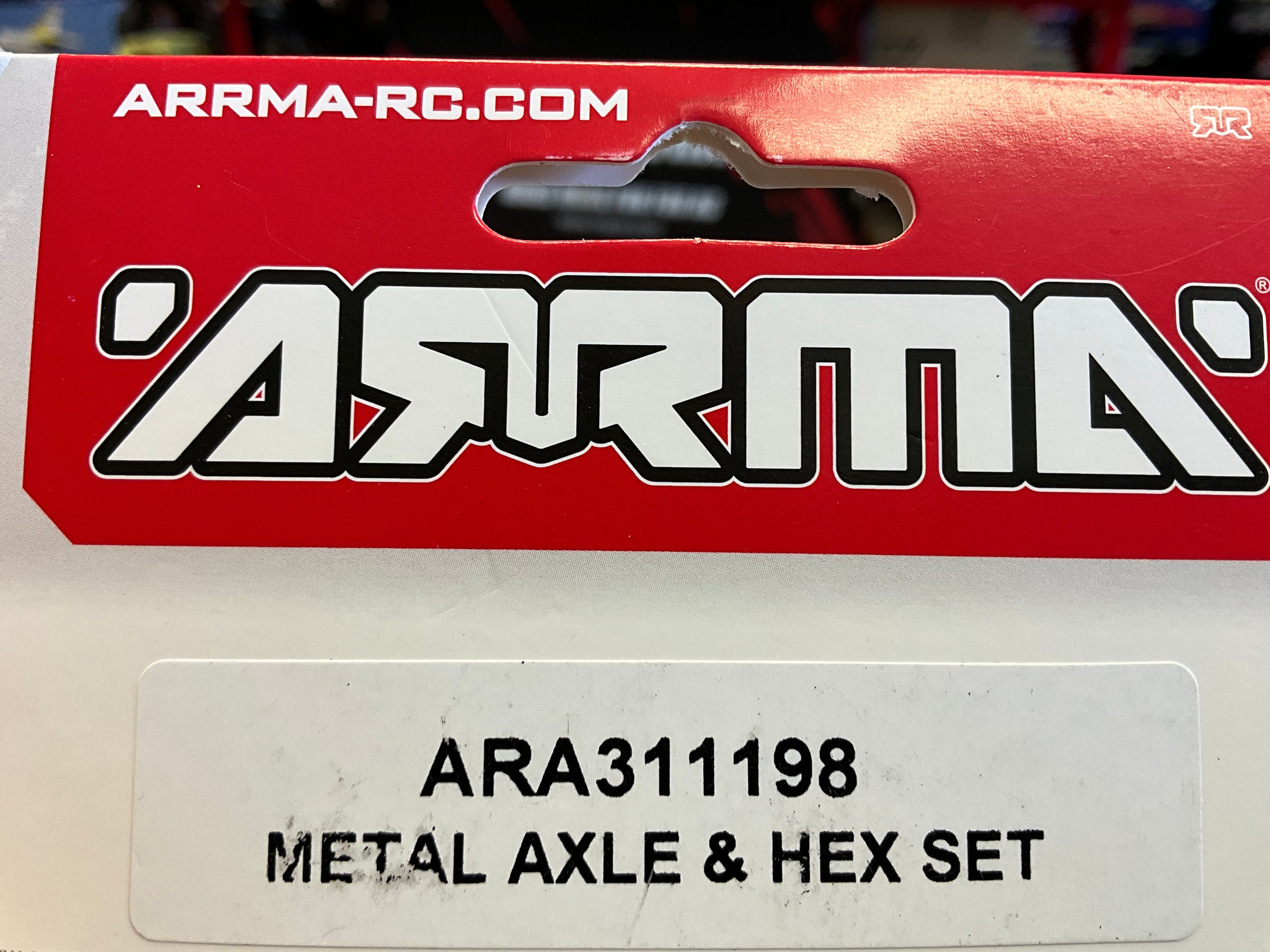 ARRMA Metal Axle & Hex Set: GROM Typhon/Granite