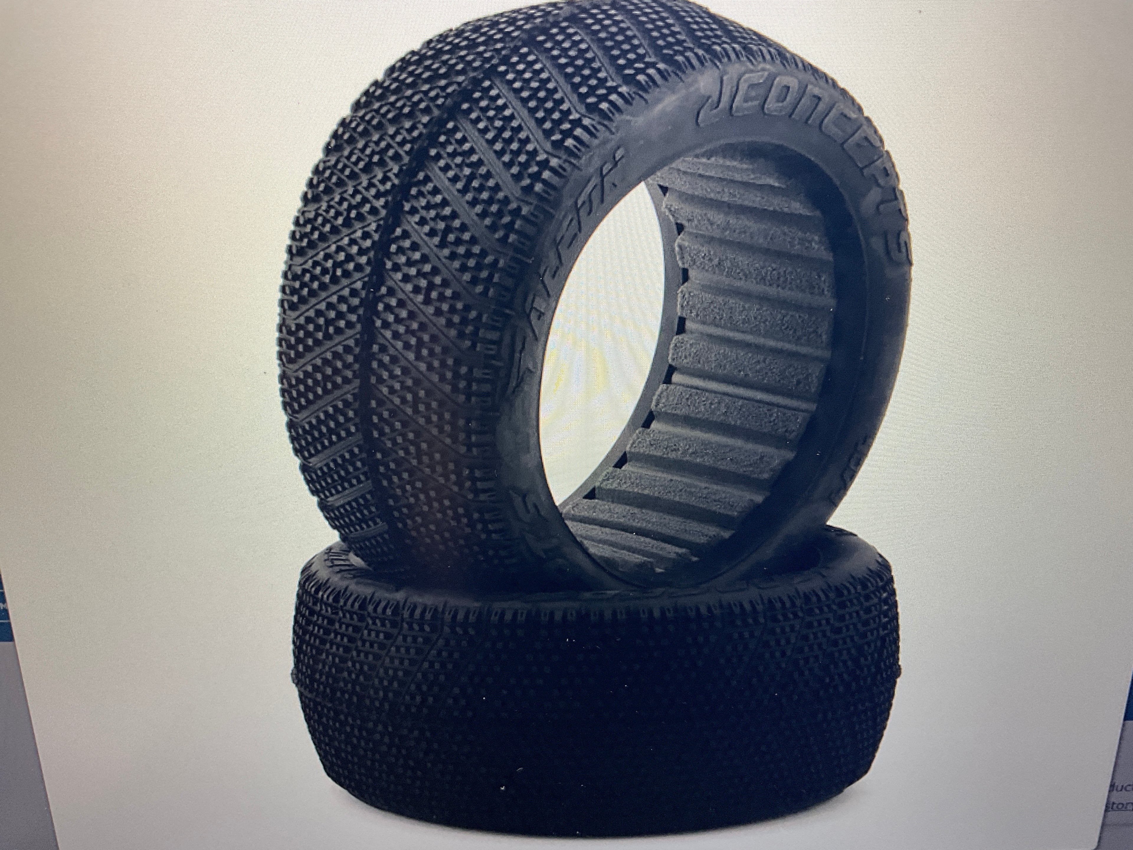 JConcepts Falcon 4.0" 1/8 Off-Road Truggy Tires (2) (Green)