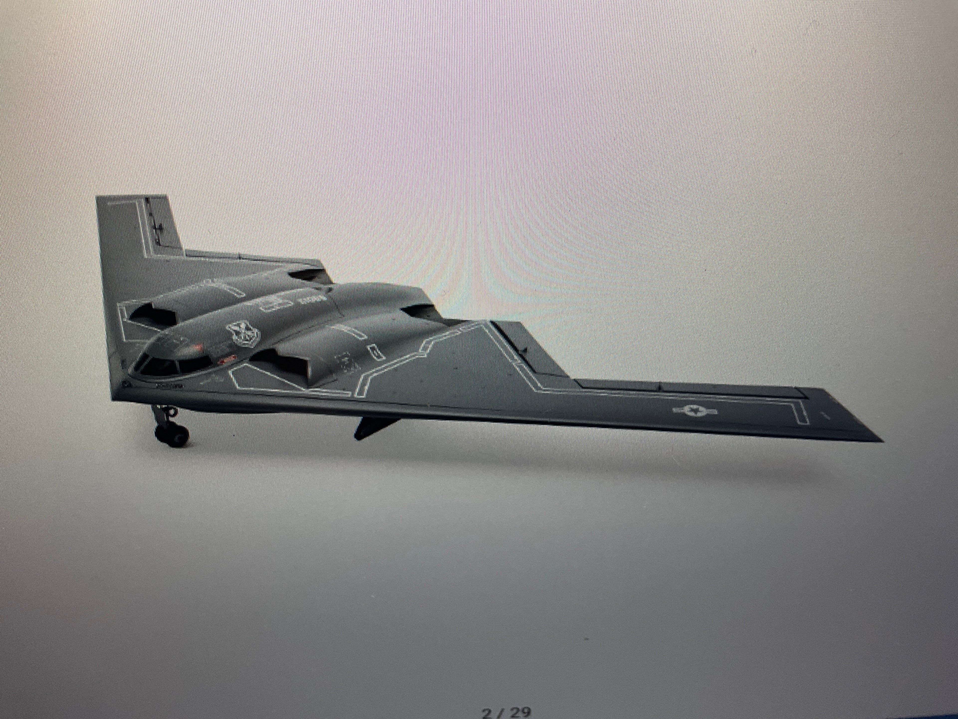 E-FLITE Micro B-2 Spirit of America Twin 30mm EDF BNF Basic