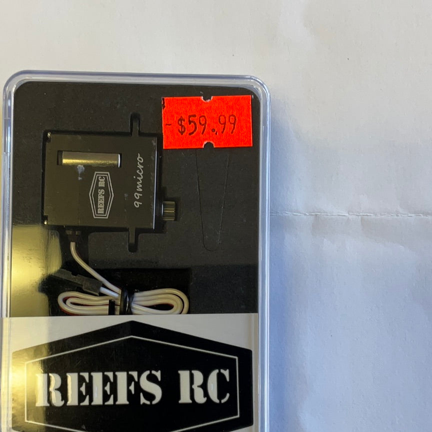 REEFS 99 Micro Digital Metal Gear Waterproof Servo, Black