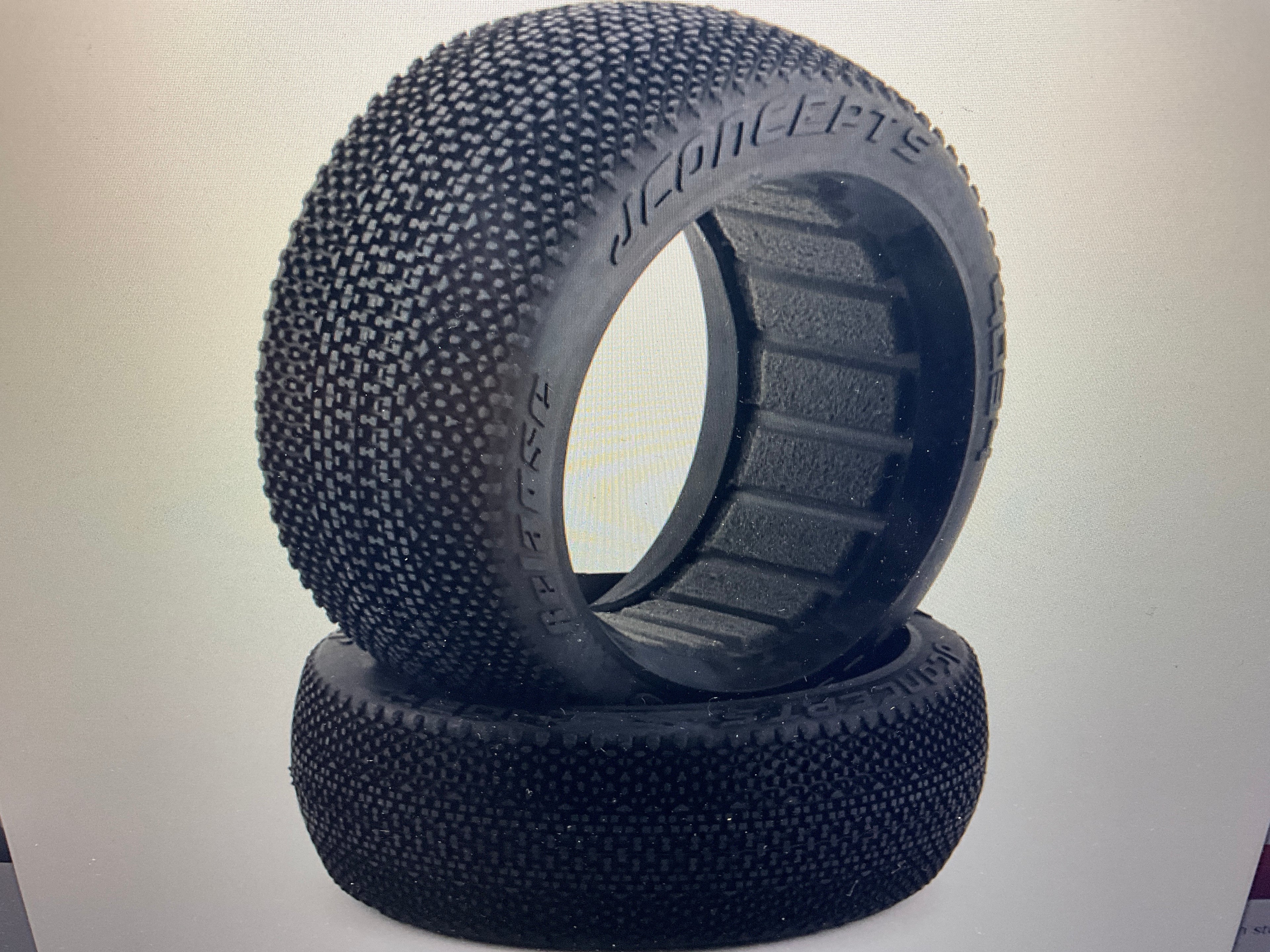 JConcepts Relapse 1/8th Buggy Tires w/Foam Inserts (2) (Blue)