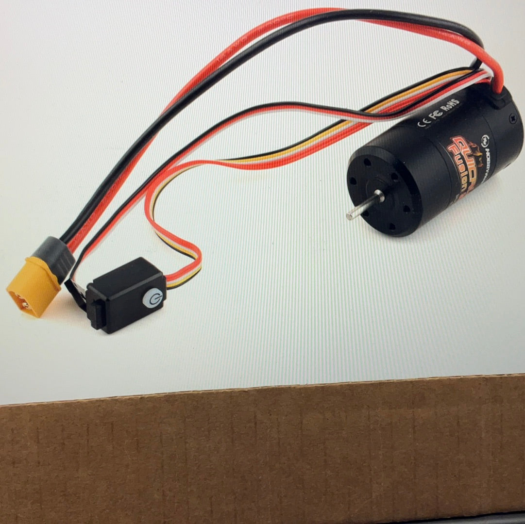 Hobbywing QuicRun Fusion SE FOC 2-in-1 Crawler Brushless ESC & Motor System (1200Kv) (540 Spec)